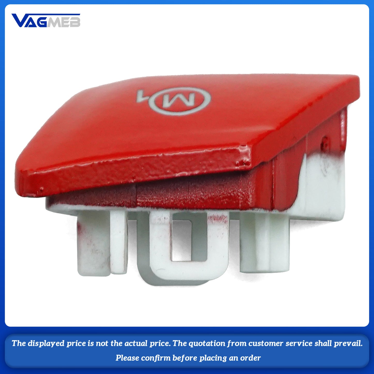 Car Steering Wheel red M1 M2 Button & Start Stop Push Button Replacement For BMW M Sport M3 M4 M5 M6 X5M X6M F10 F15 F16 F30 F34 F36