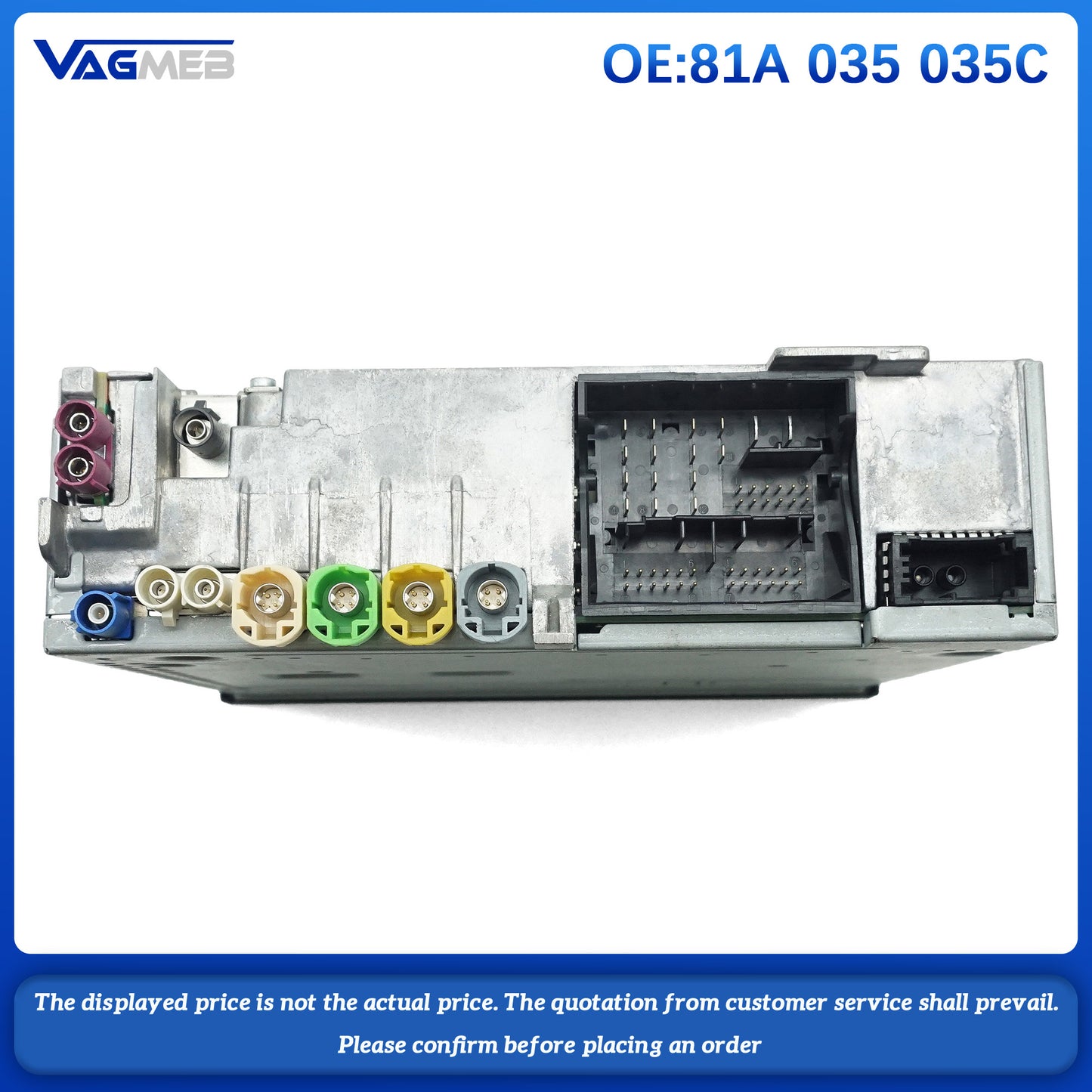 For Harman radio MAIN RADIO For Audi 81A 035 035C