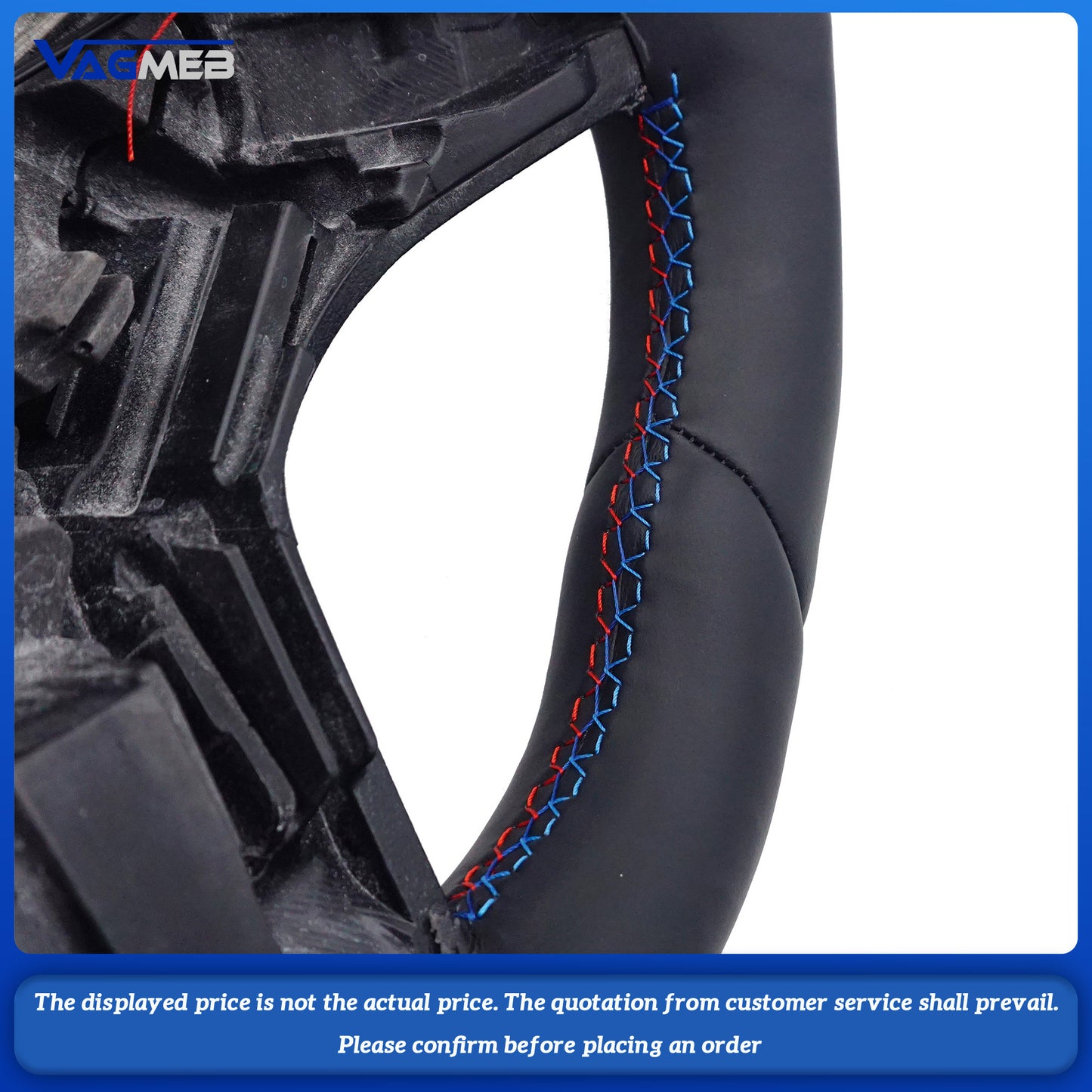 Full Leather Steering Wheel With heating function for BMW X5