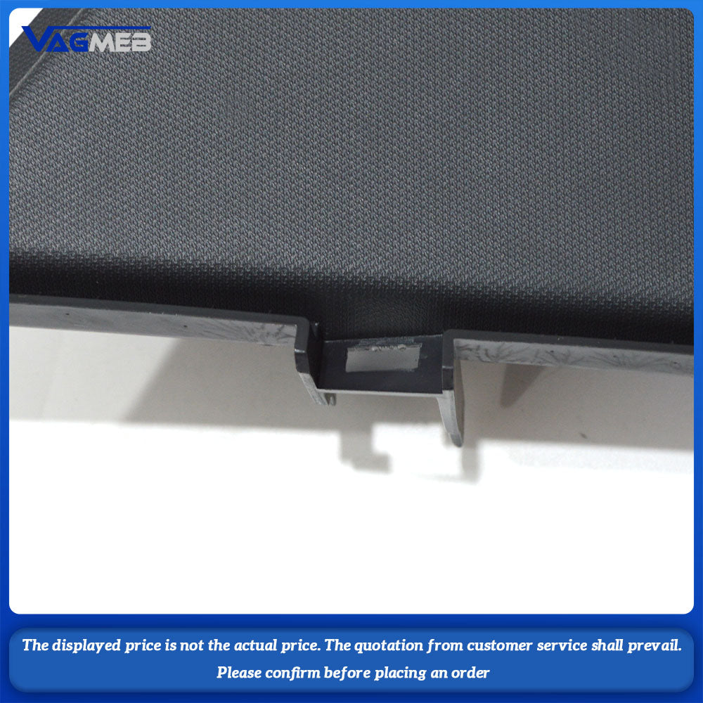 For VW Golf MK7 the B-pillar and C-pillar trim panels are black