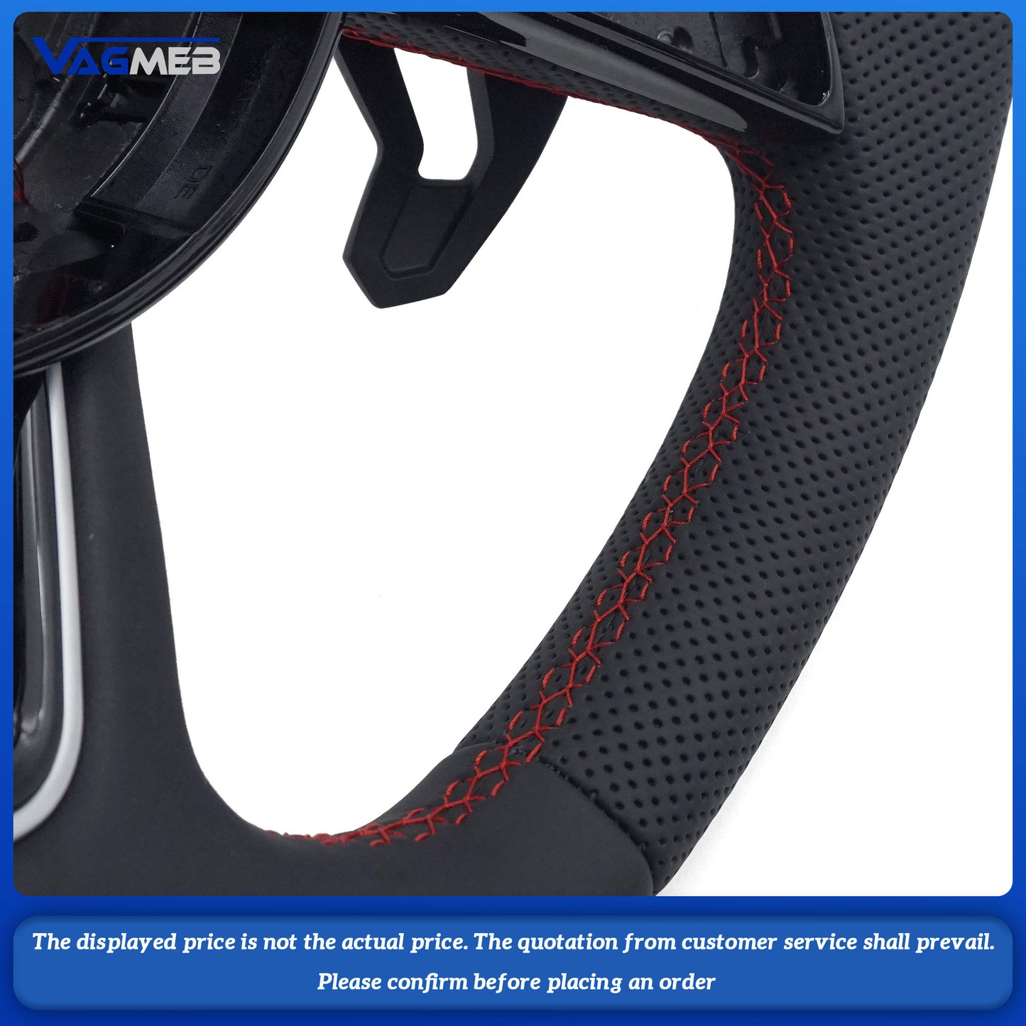 For Audi S logo A4B9 steering wheel