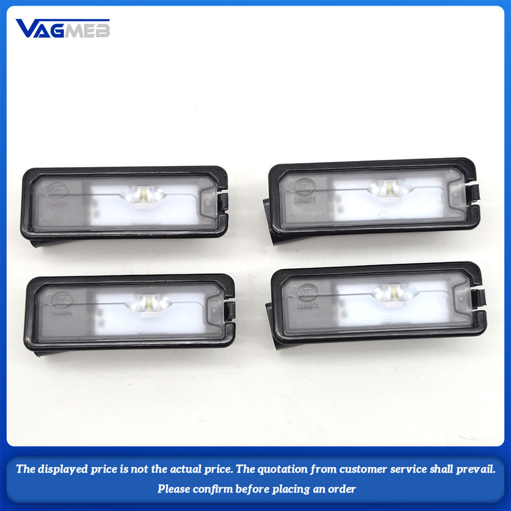 Rear license plate light 35D 943 021 B For VW Golf MK7 T-ROC Passat B8 Car number plate bulb