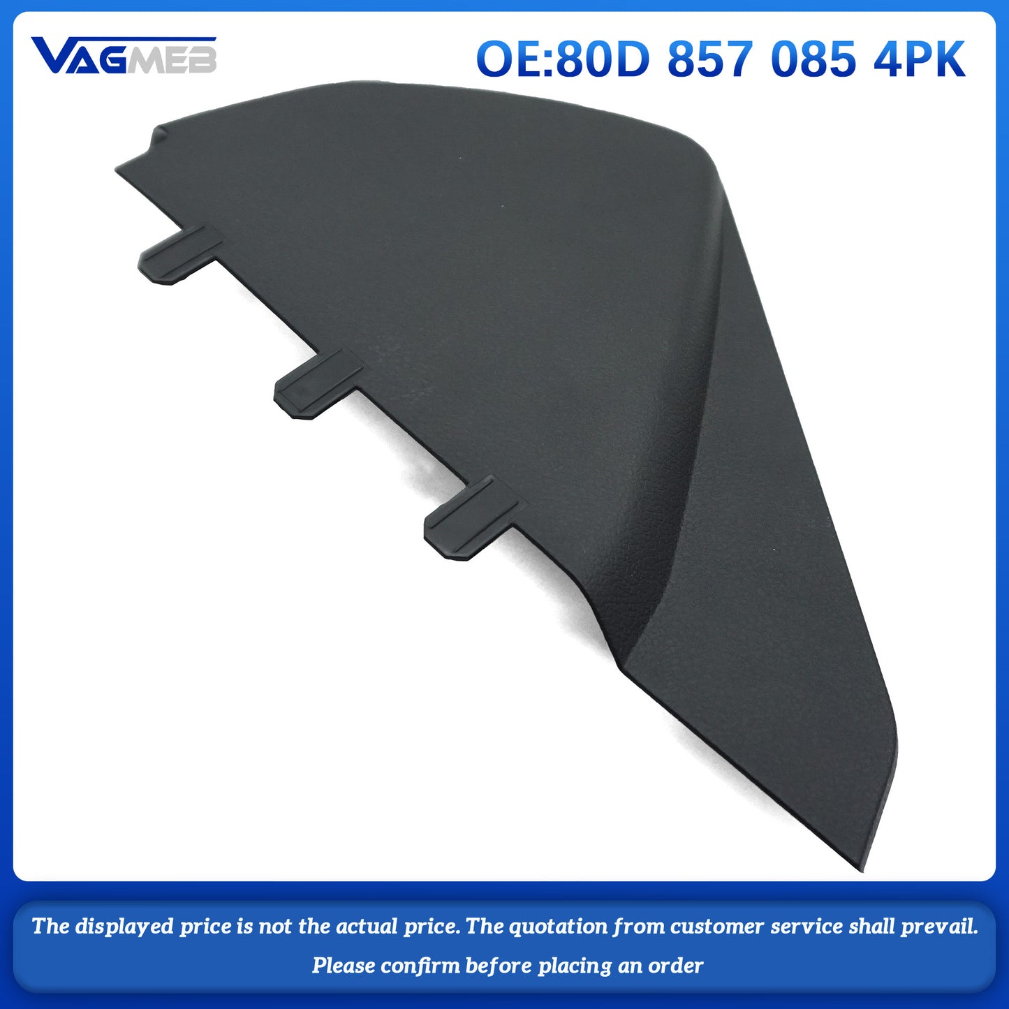 For Audi Q5FY dashboard cover 80D 857 085 086 4PK