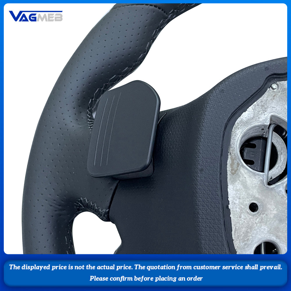 For SEAT Cupra FR Leon MK4 Seat Leon FR Mk3 2013-2021 Ibiza 6J DIY Car Steering Wheel Cover Braid leather Accessory