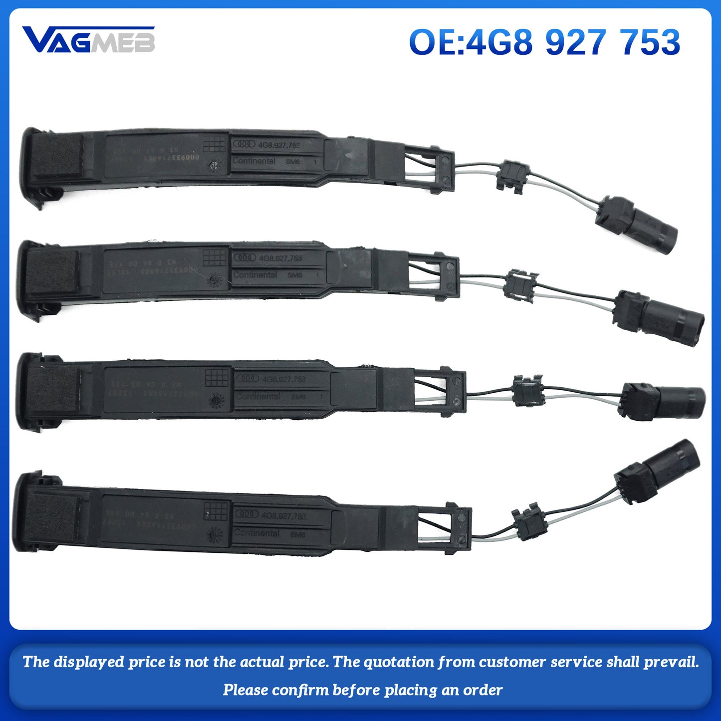 For Audi A6C7 keyless entry 8K0 907 247 4G8 927 753
