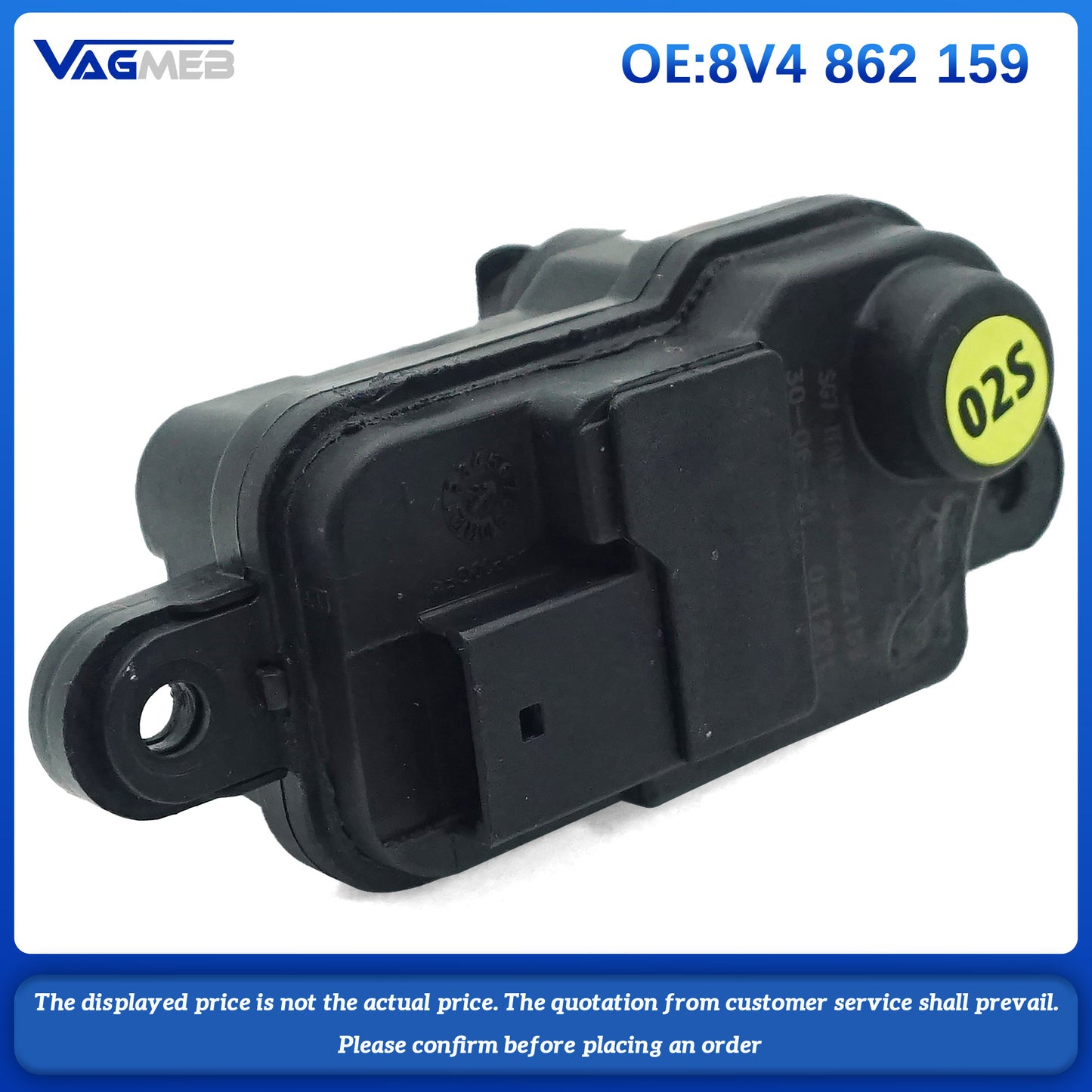 For VW Audi Seat Skoda servomotor actuator fuel flap fuel cap 8V4 862 159