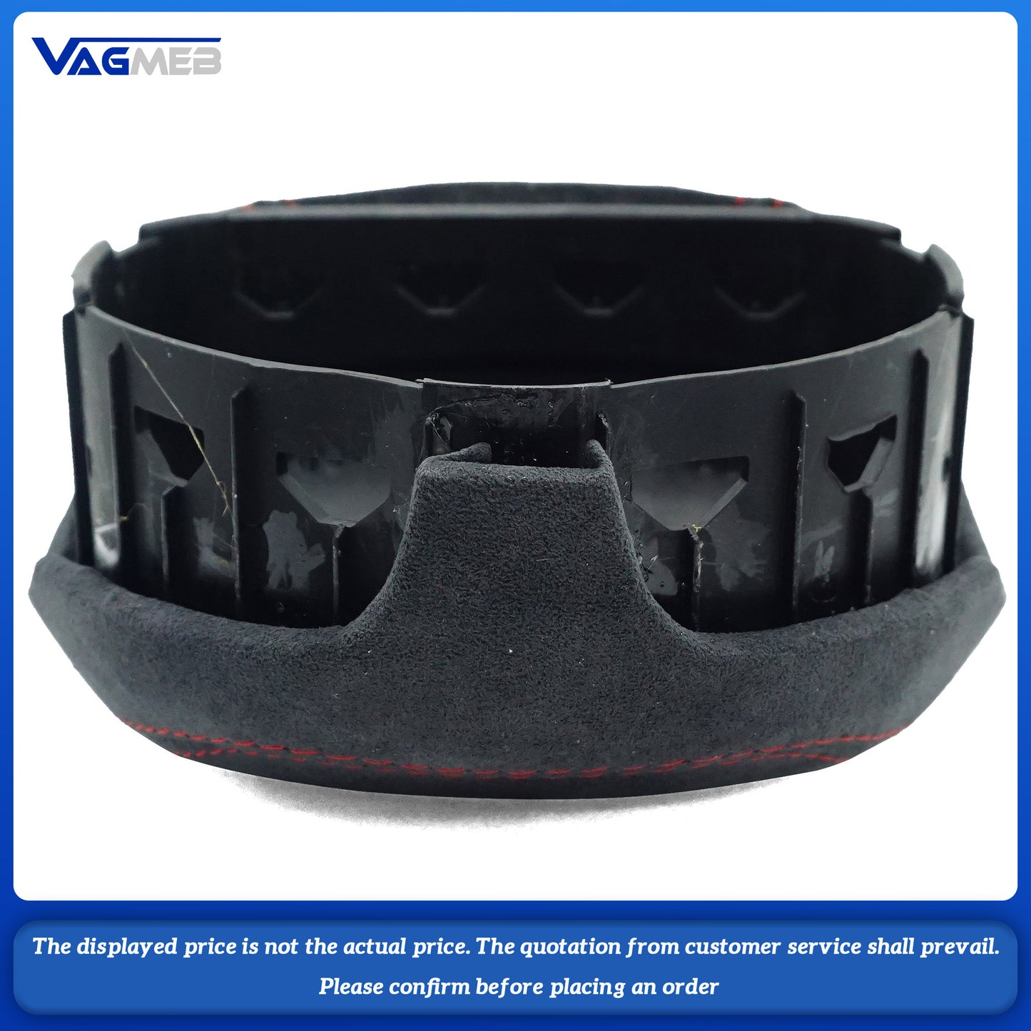 The red line Steering wheel airbag cover multifunction steering wheel For Hyundai i30n