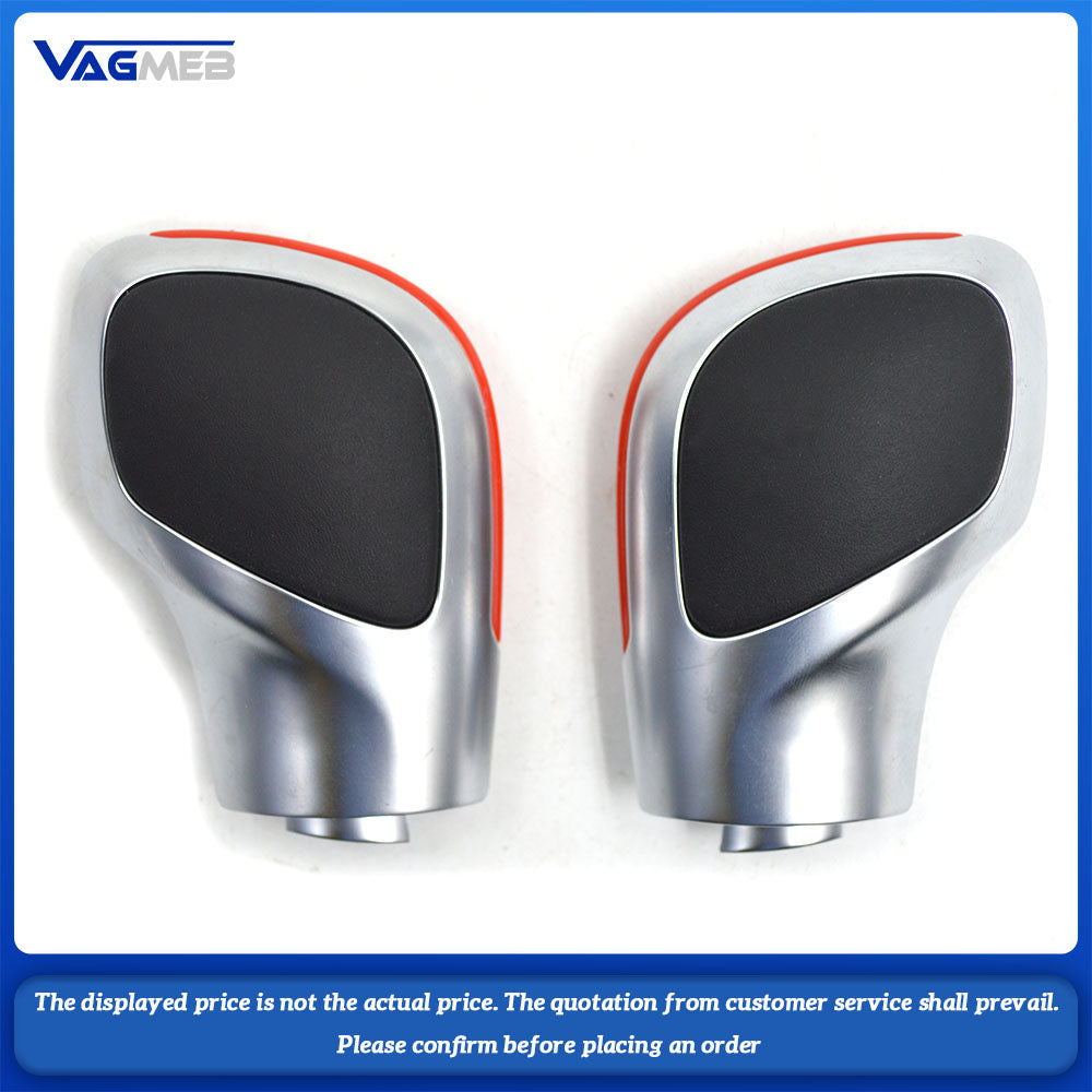 Shift Knob Gear Side Cover Suitable DSG Logo For VW Golf 6 7 R GTI Passat B7 B8 CC R20 Jetta MK6 GLI Car Accessories