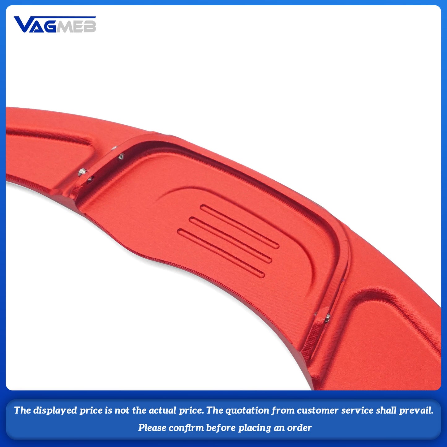 Car Accessoriy For VW Golf Polo GTI R Rline MK7 MK7.5 Car Steering Wheel Aluminum Shift Paddles Extend DSG Gear Speed