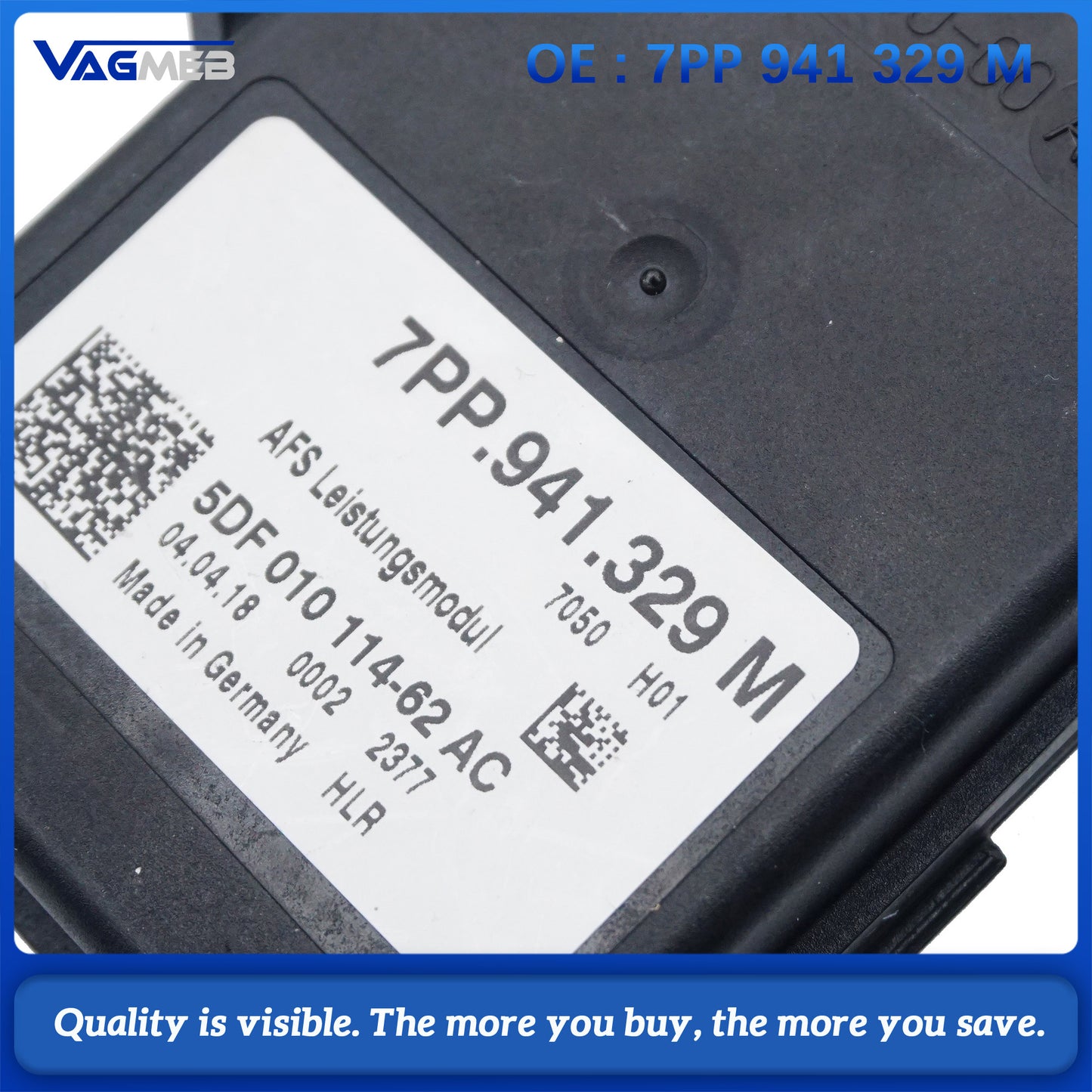 7PP 941 329 M LED Headlight AFS Module For Audi A3 S3 Q3 RSQ3 2013 2014 2015 2016 2017 2018