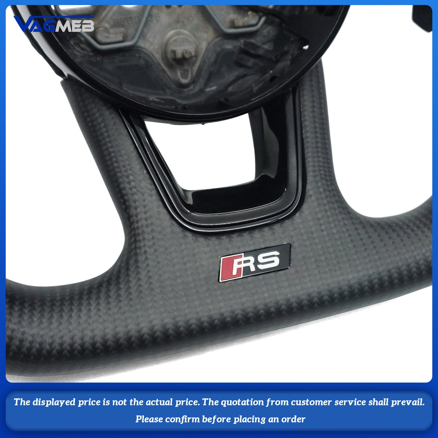 For Audi RS logo A38Y Car Steering Wheel