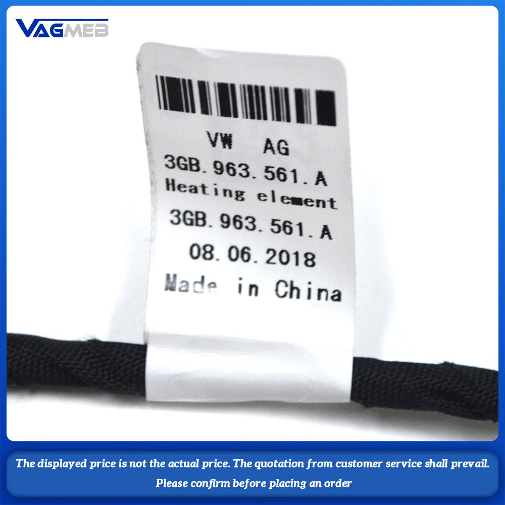 Rear seat heating pads Seat heating element with wiring harness FOR VW Atlas 3GB 963 567 3GB 963 561