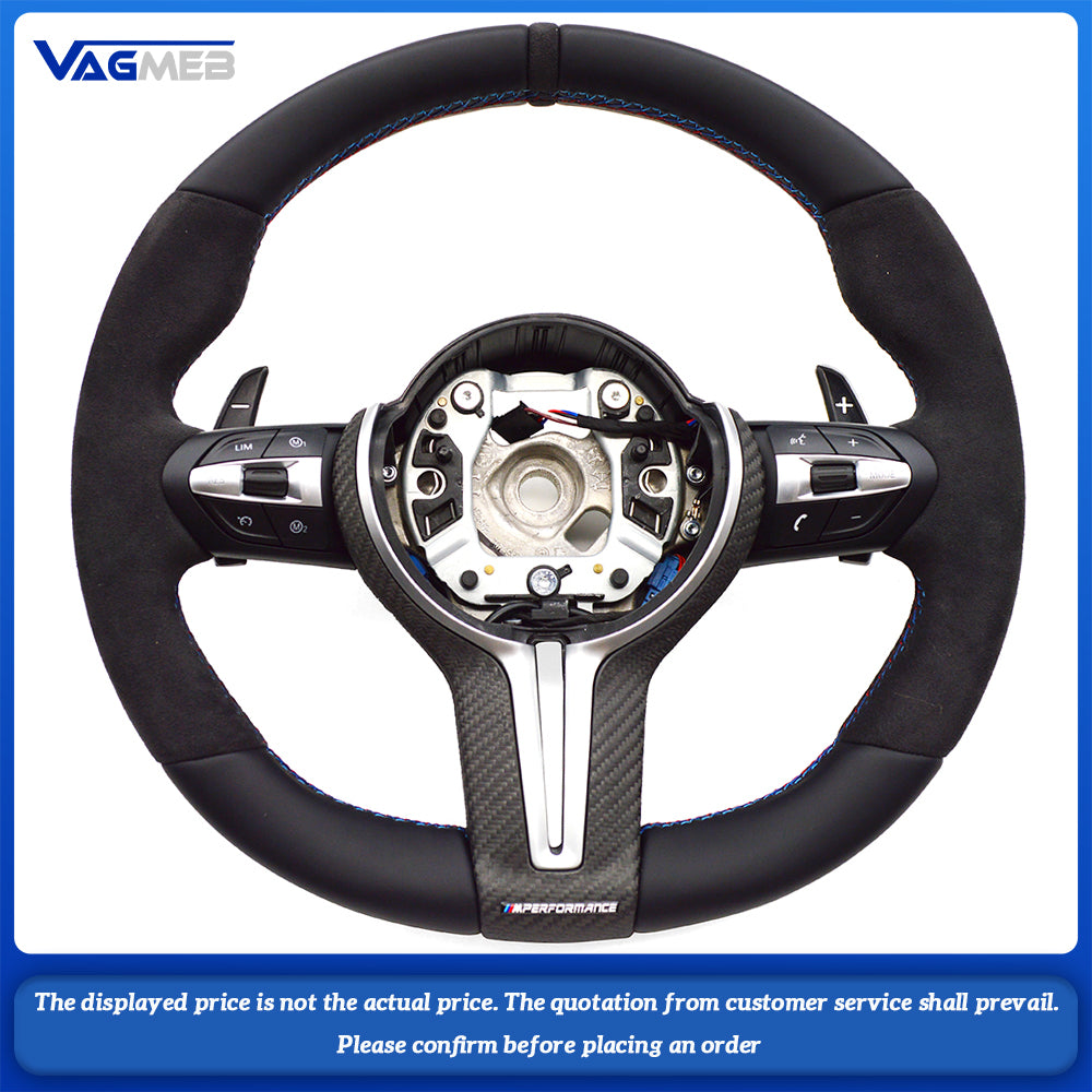 For BMW F30 F32 F10 F20 F07 F01 E46 E60 E90 M3 M5 M6 steering wheel