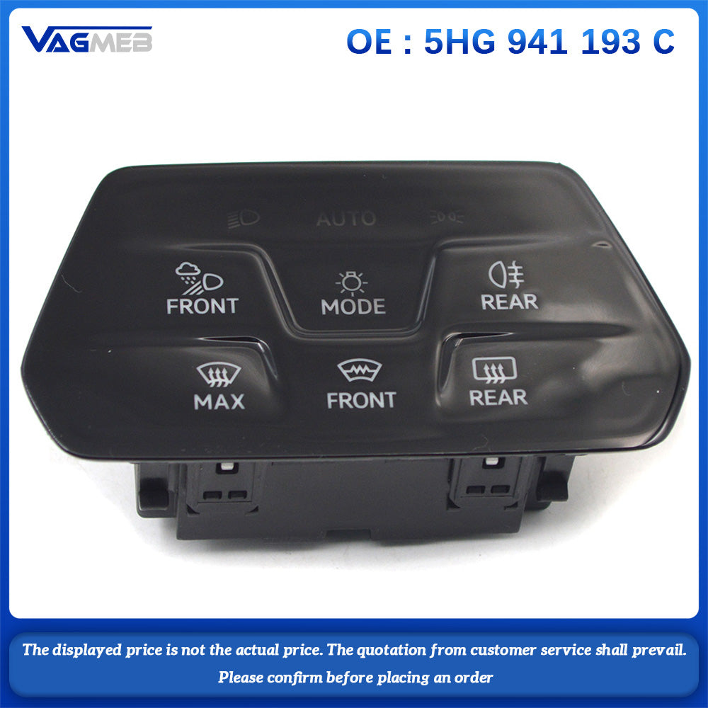 For VW Golf MK8 automatic headlight switch controller 5HG 941 193 C