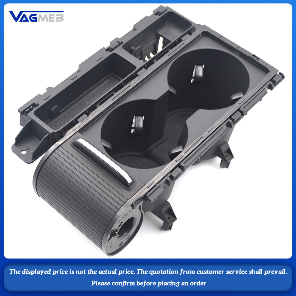 For VW Passat B8 Cupholder Console Cup Holder With Sliding Lid Water cup holder