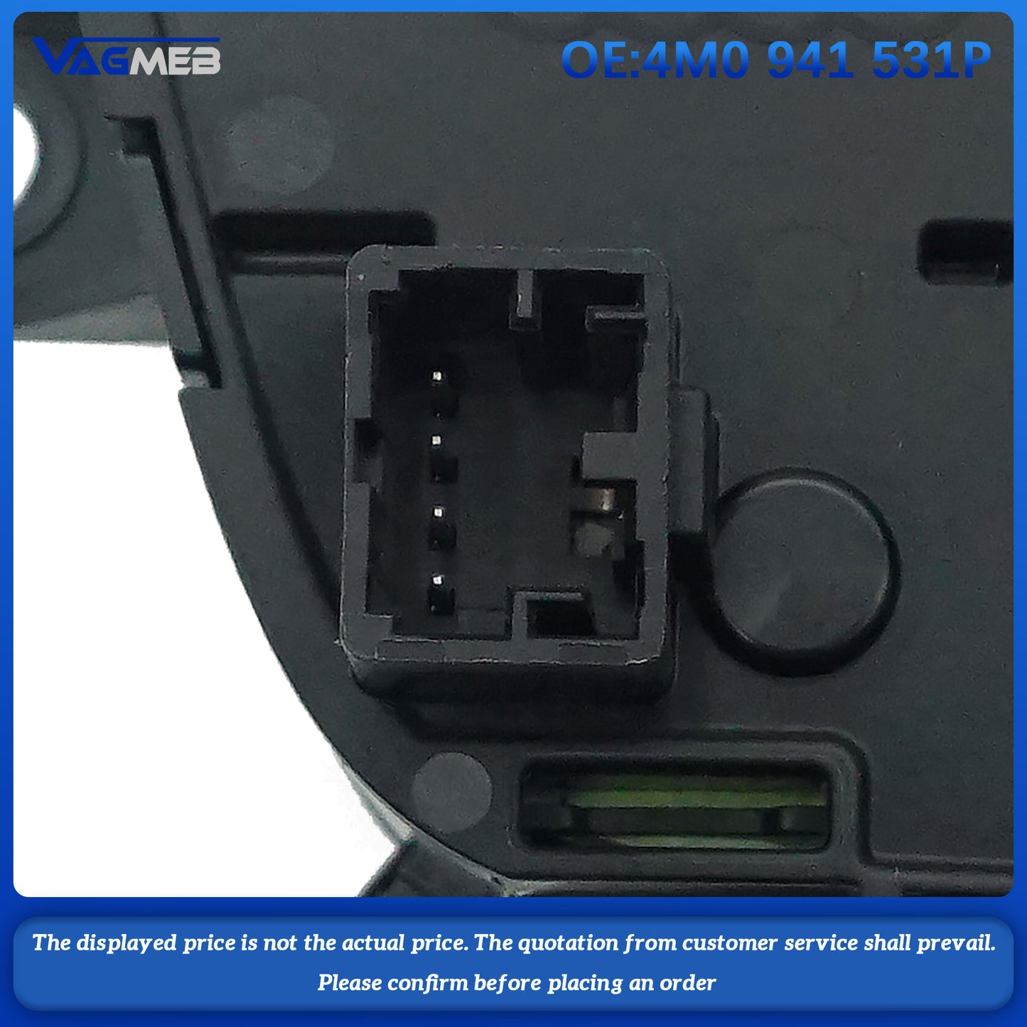 Car Headlight Control switch Headlight button Light switch For Audi A4B9 C8 Q7 A5 Q5FY 4M0 941 531 P