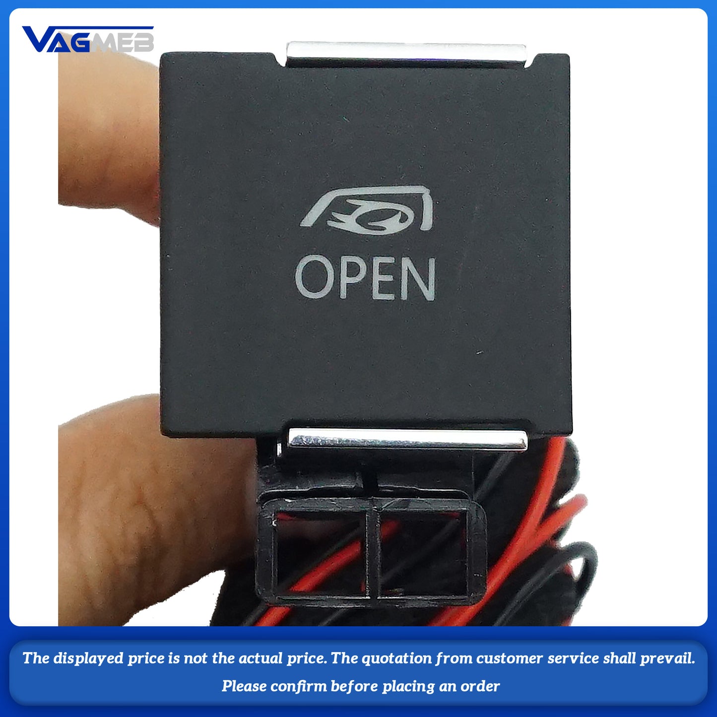 For VW Tiguan L valve exhaust button with module and cable