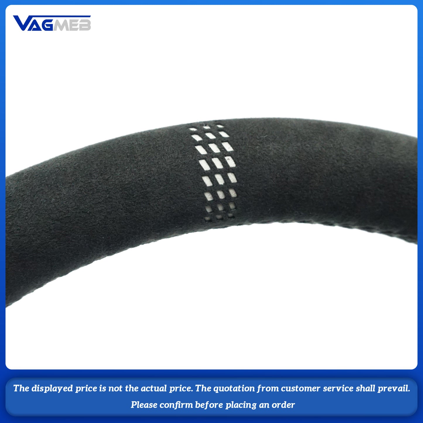 For BMW M M3 F10 F11 F13 F15 F20 F21 F22 F25 F01 F02 F03 F30 F31 F32 F35 F36 F48 Alcantara leather M sport steering wheel