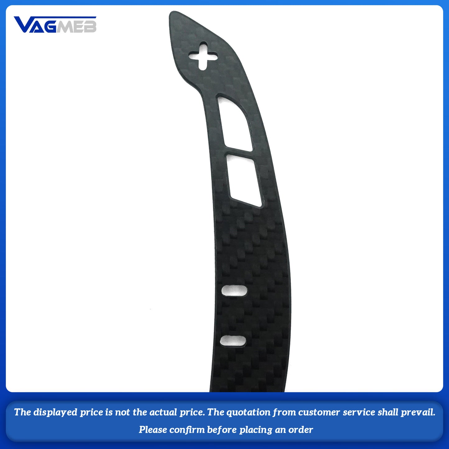 Carbon Fiber Magnetic Shift Paddles For Audi A4B8 A5 B8.5
