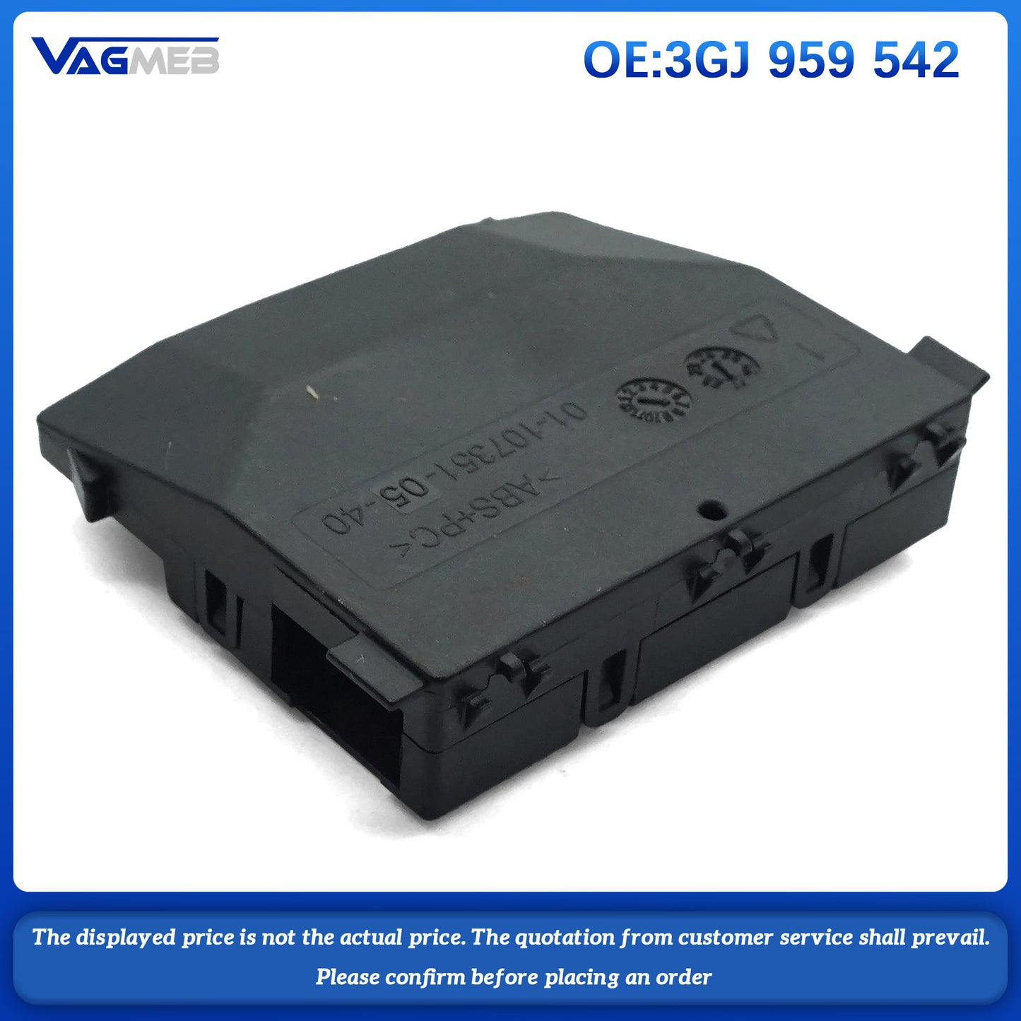 Steering wheel release module control unit for VW Jetta MK8 3GJ 959 542