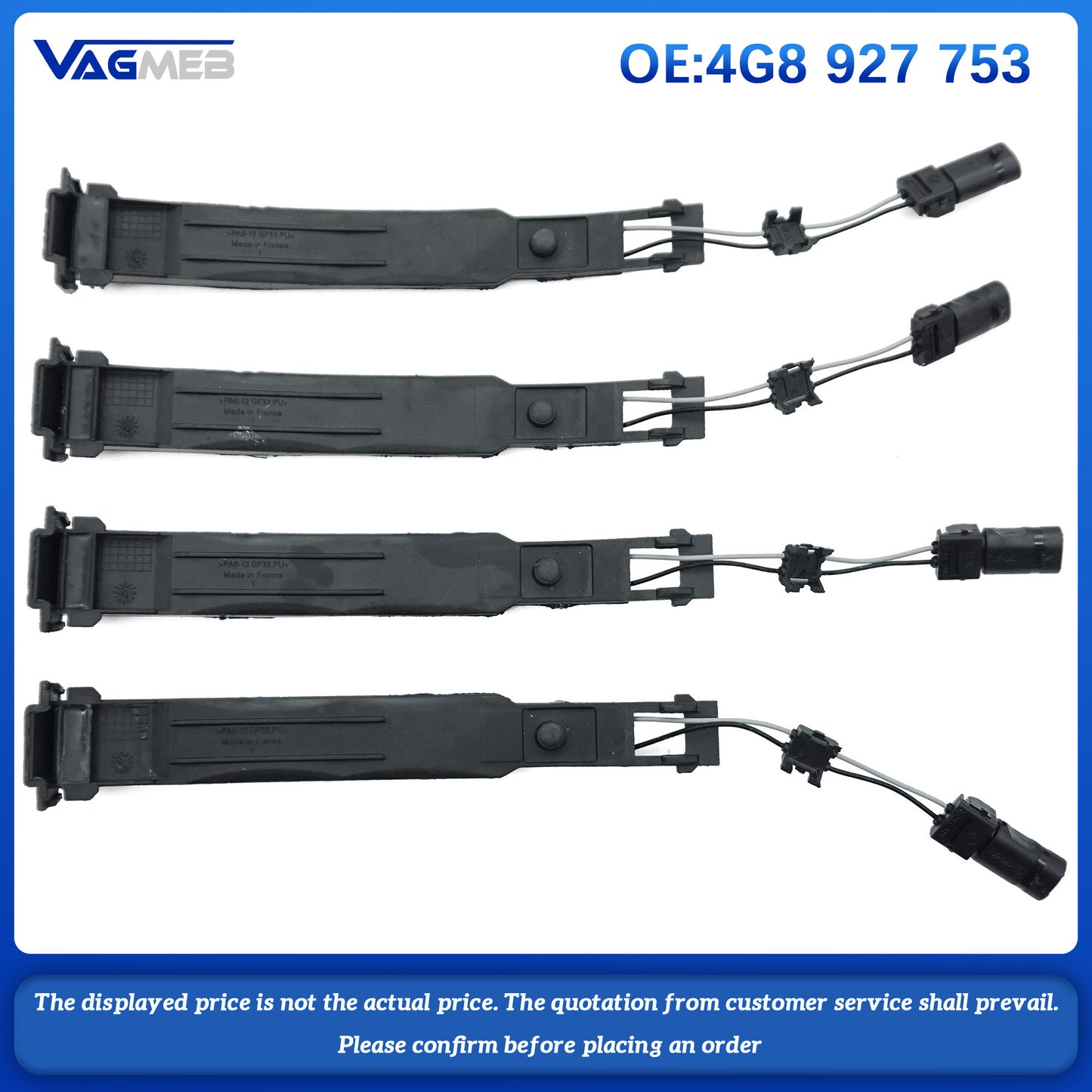 For Audi A6C7 keyless entry 8K0 907 247 4G8 927 753