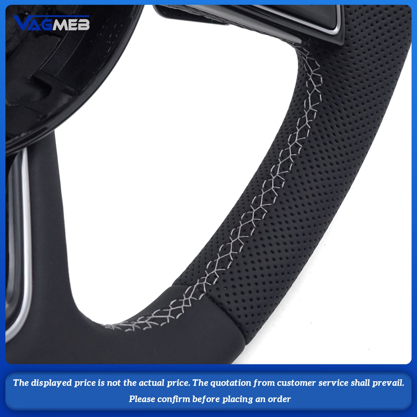 For Audi Steering Wheel A3 Leather Steering Wheel