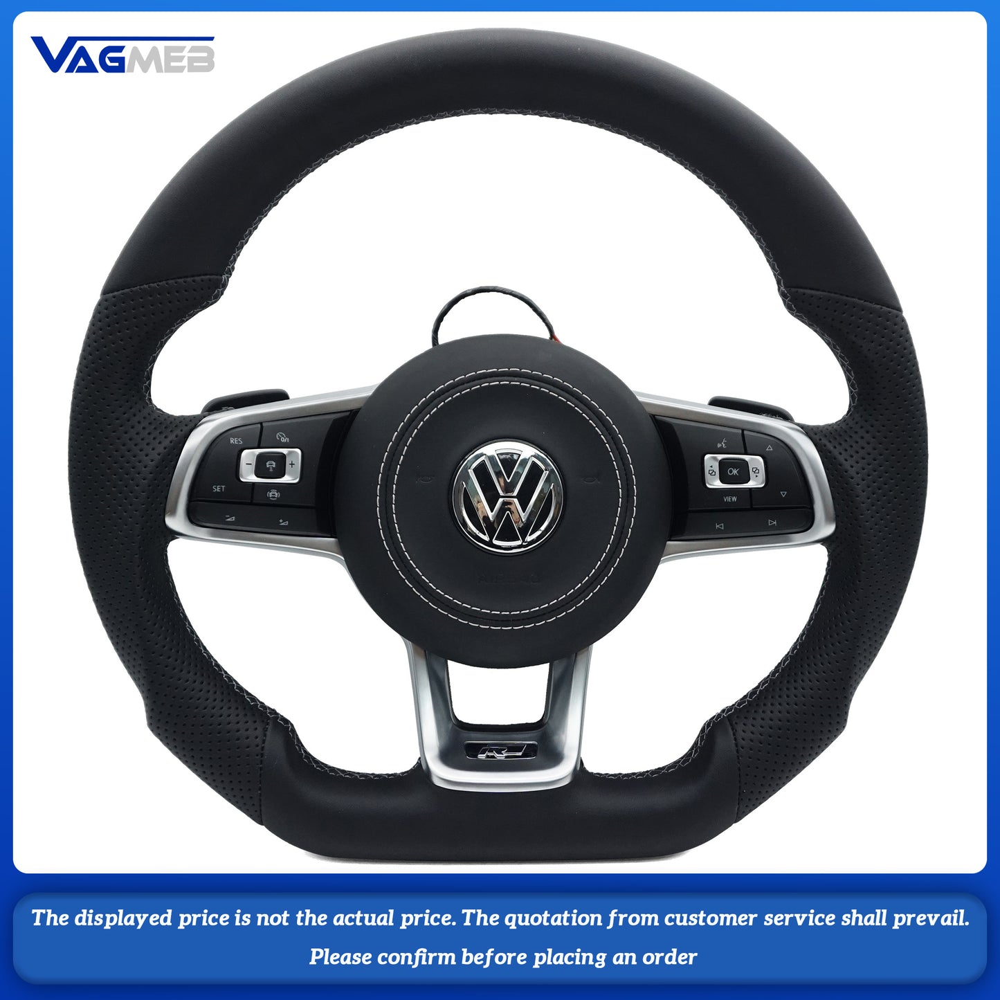 For VW Golf MK 7 steering wheel