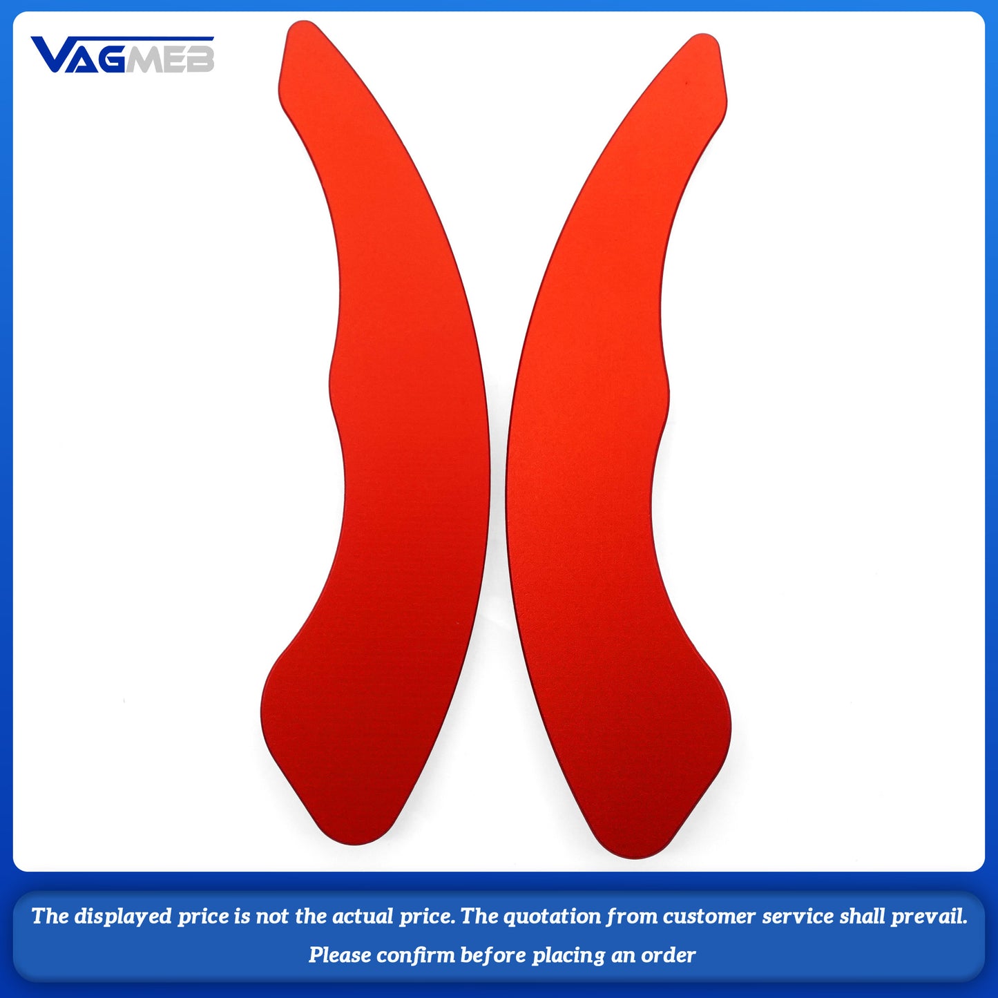 Car Accessoriy For VW Golf Polo GTI R Rline MK7 MK7.5 Car Steering Wheel Aluminum Shift Paddles Extend DSG Gear Speed