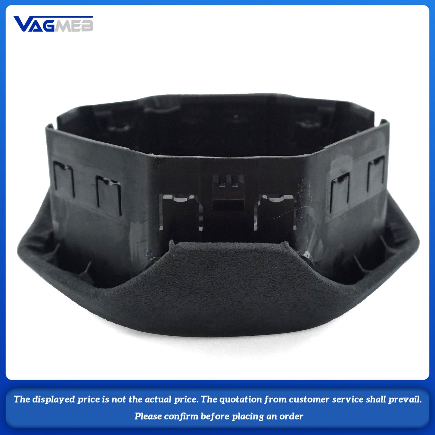 Steering wheel airbag cover multifunction steering wheel For VW Golf MK8 Patented blue thread