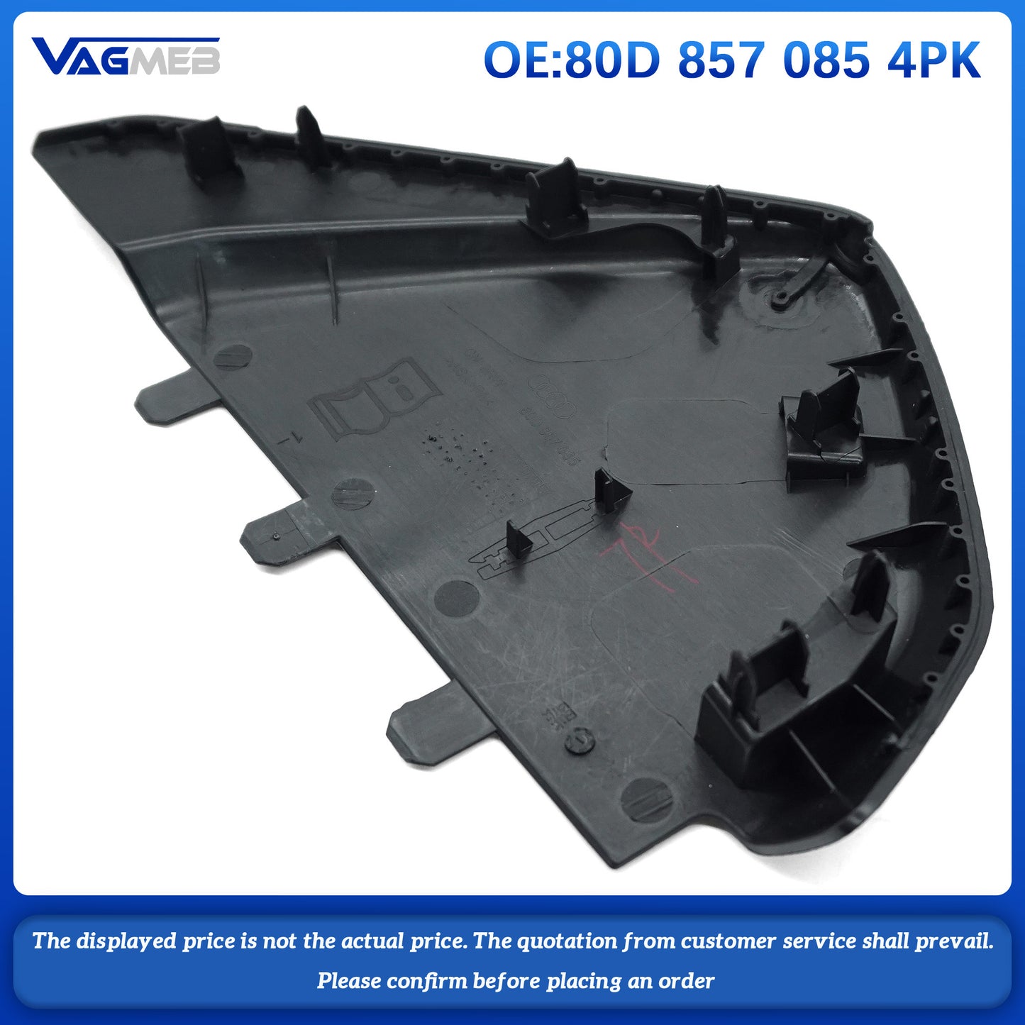 For Audi Q5FY dashboard cover 80D 857 085 086 4PK