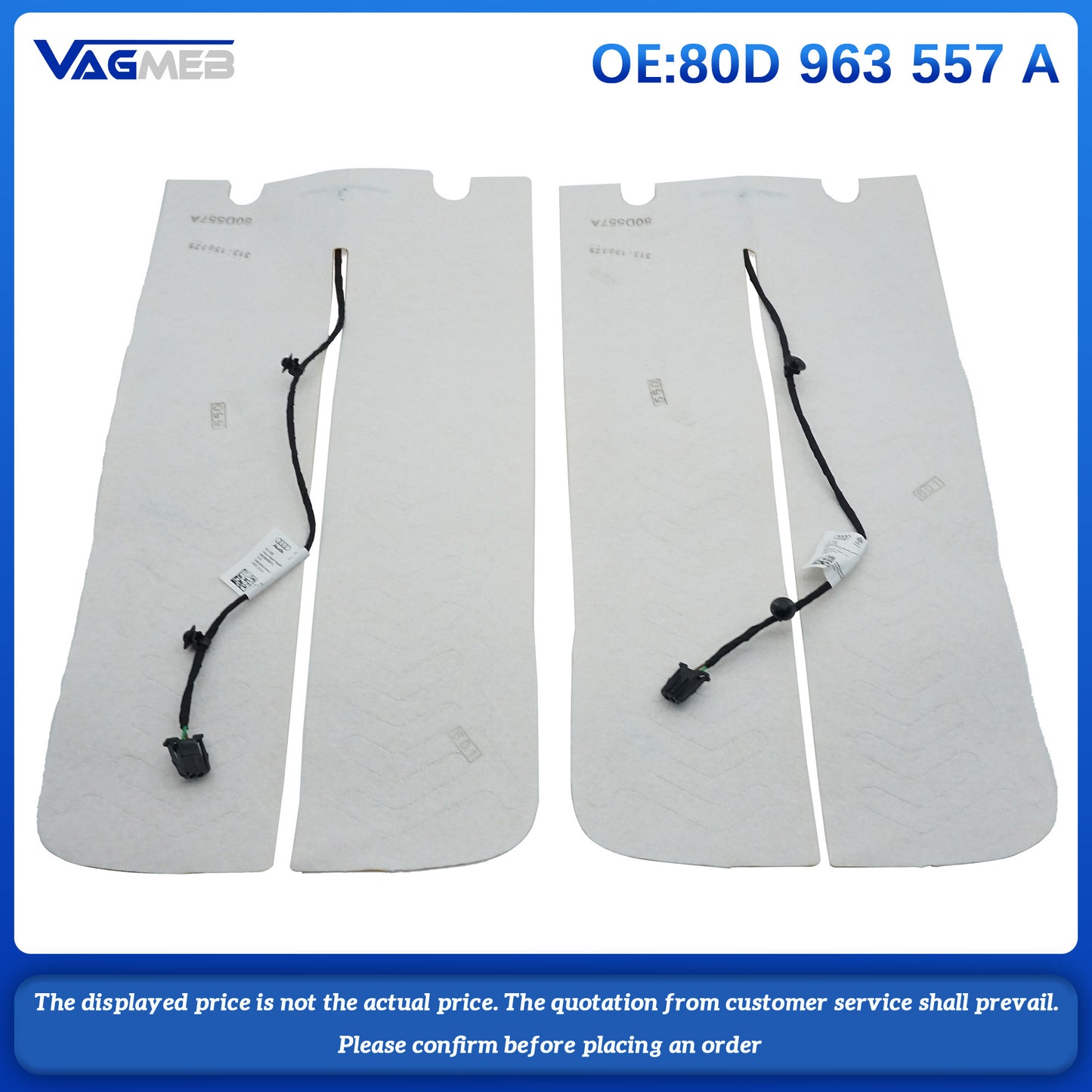 For Audi A38Y seat heating package