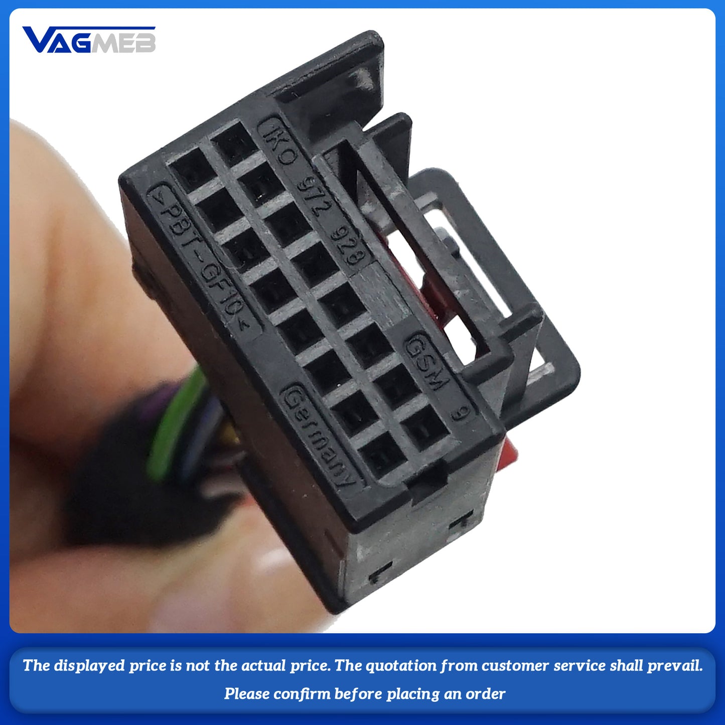 For VW Touran MK2 Folding Mirror Half Assembly Car Door Outside Rear View Mirror
