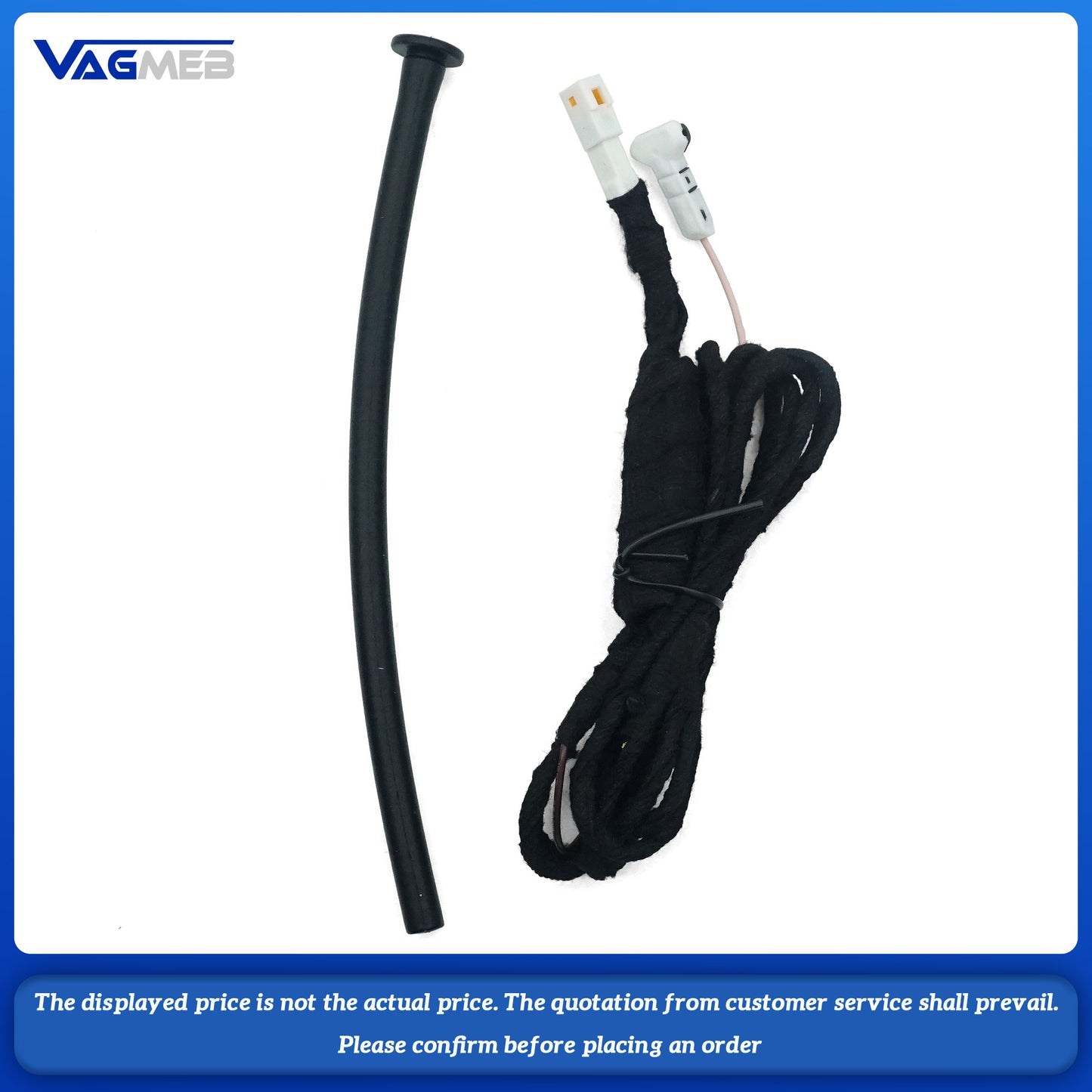 For VW Passat B8 illuminated tail number plate