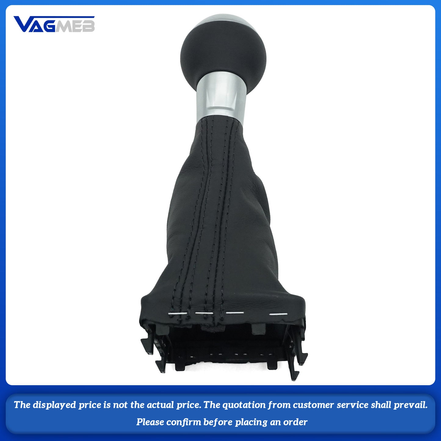 For Audi A3 Speed Car Gear Shift Knob Lever Pen Gaitor Boot Cover Case