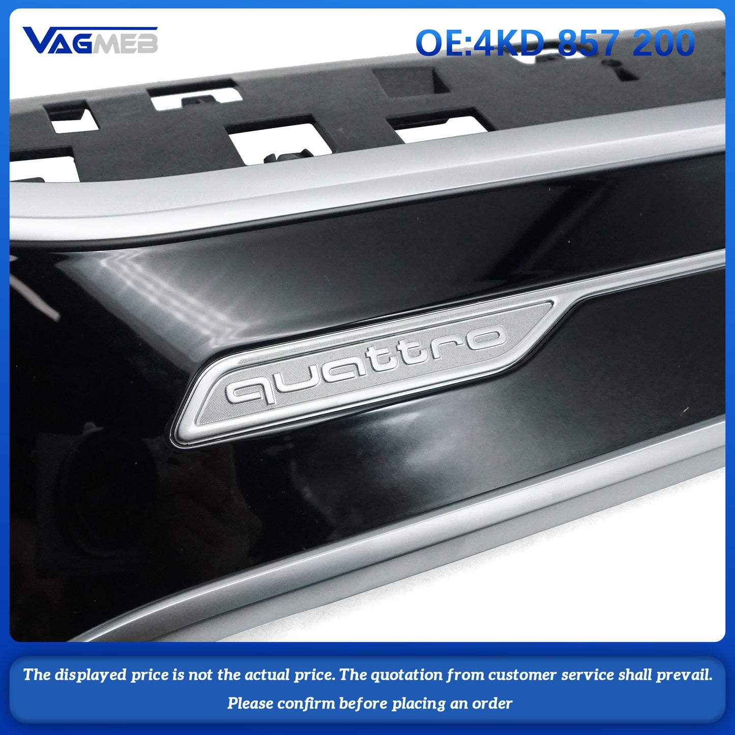 For Audi A7 Center Console Dashboard Trim (Sport Version) 4KD 857 200