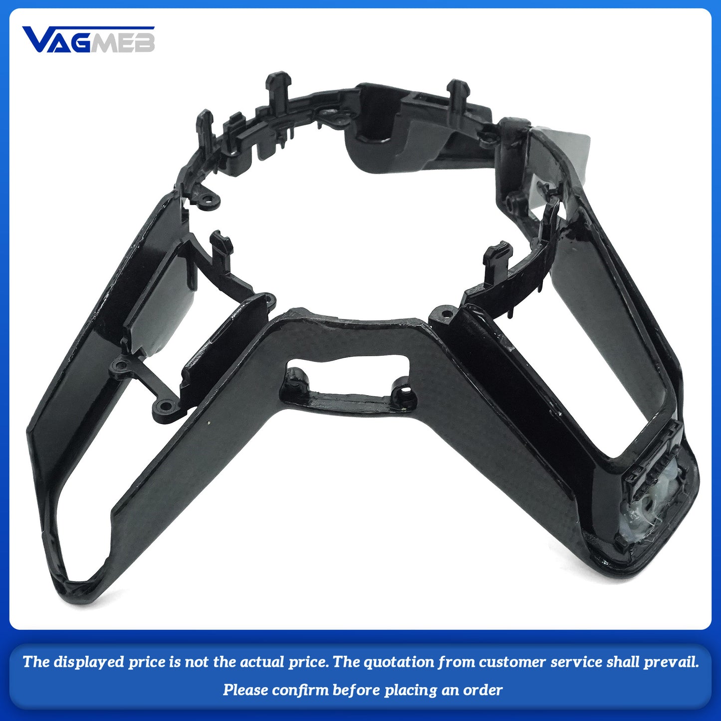 Wing lever button frame for Audi TT