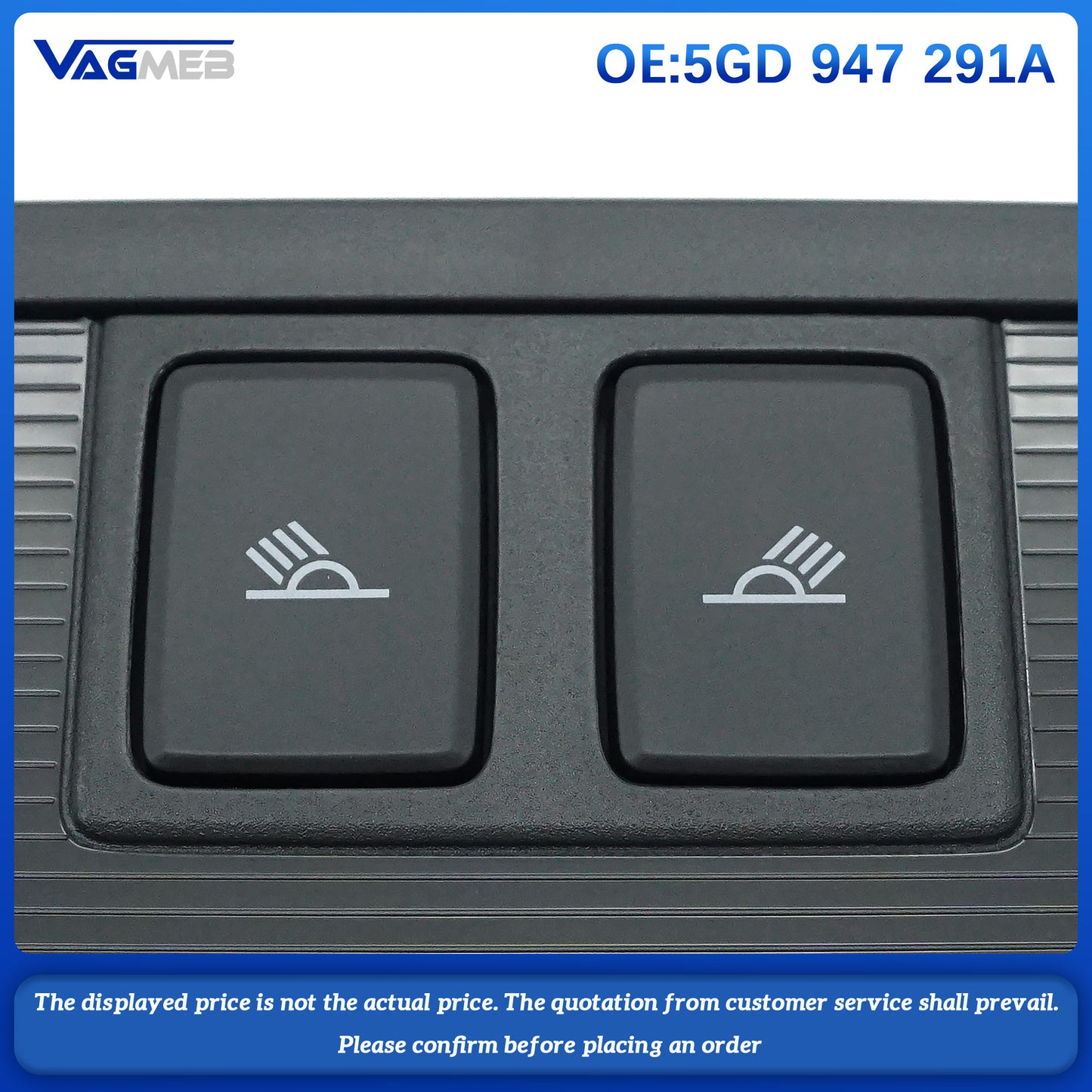 LED Reading Light Roof Ceiling Dome Lamp For VW 5GD 947 291A
