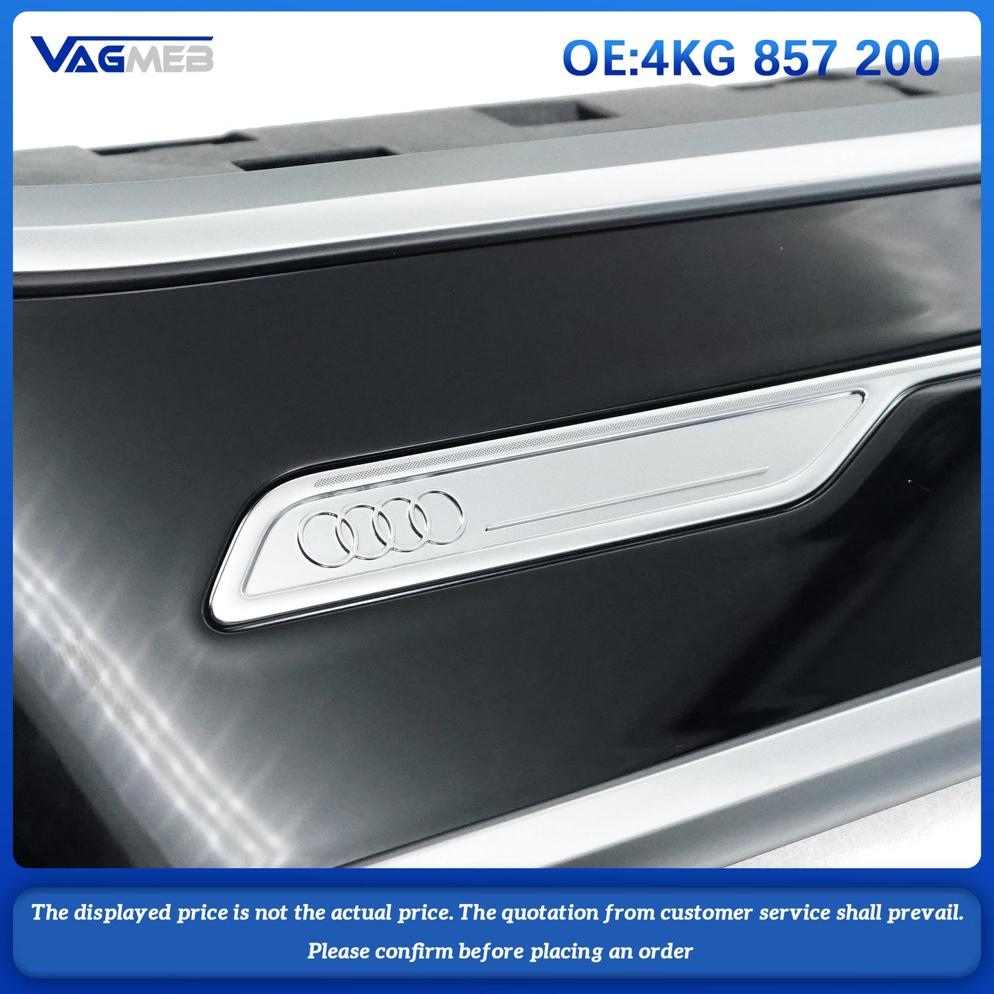 For Audi A7 Center console dashboard trim 4KG 857 200
