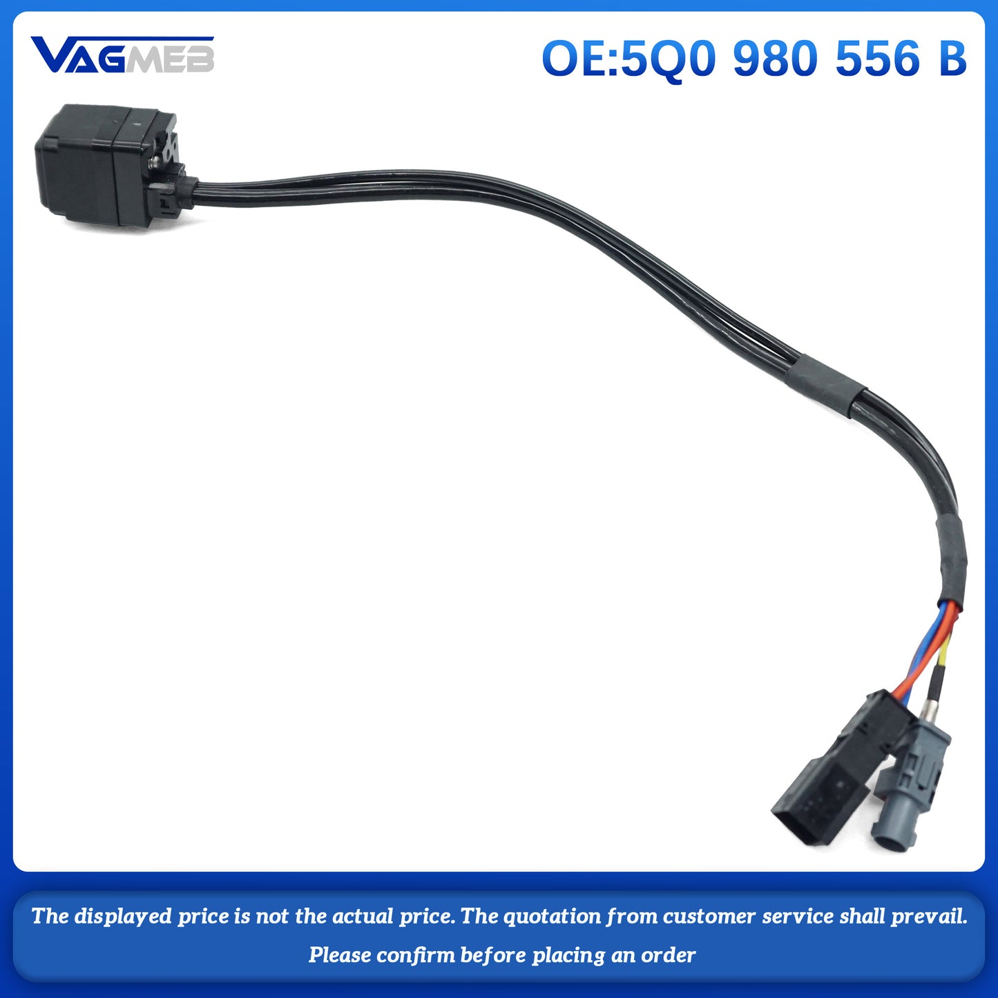 For Audi A3 Reversing camera head 5Q0 980 556 B