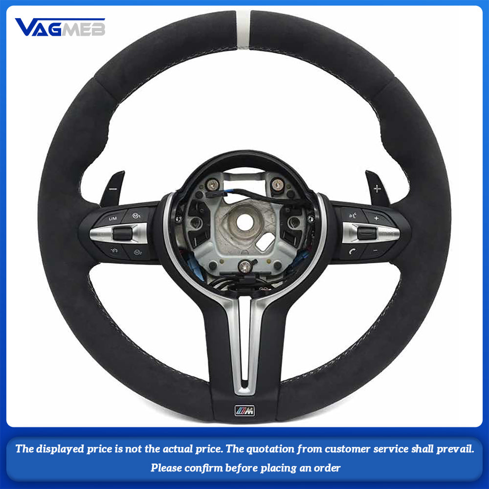 For BMW F30 F32 F10 F20 F07 F01 E46 E60 E90 M3 M5 M6 steering wheel