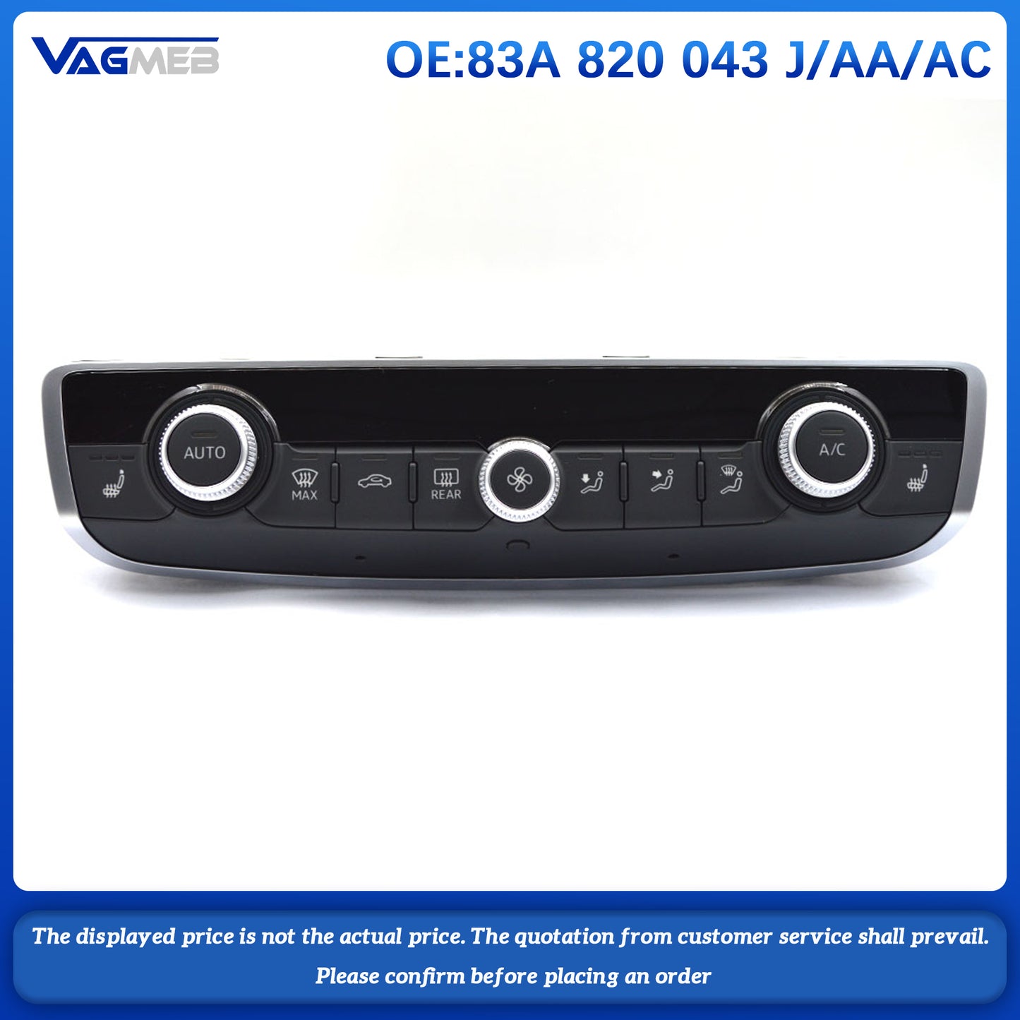 For Audi A1 Q2 Q3 83A 820 043J/AA/AC