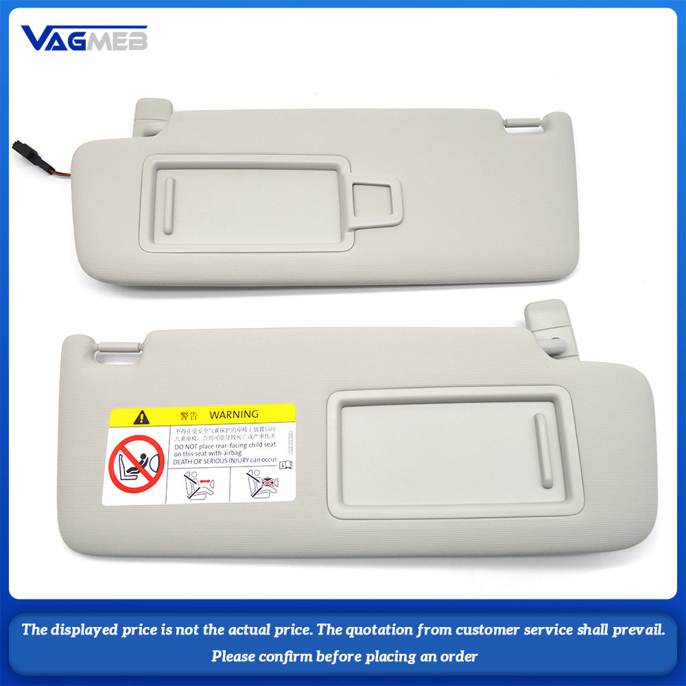 5GG857551 5GG857552 For VW Golf 7 MK7 GTi Superb3 Car Interior Roof Sun Visor Sunshield Sunshade With Makeup Mirror