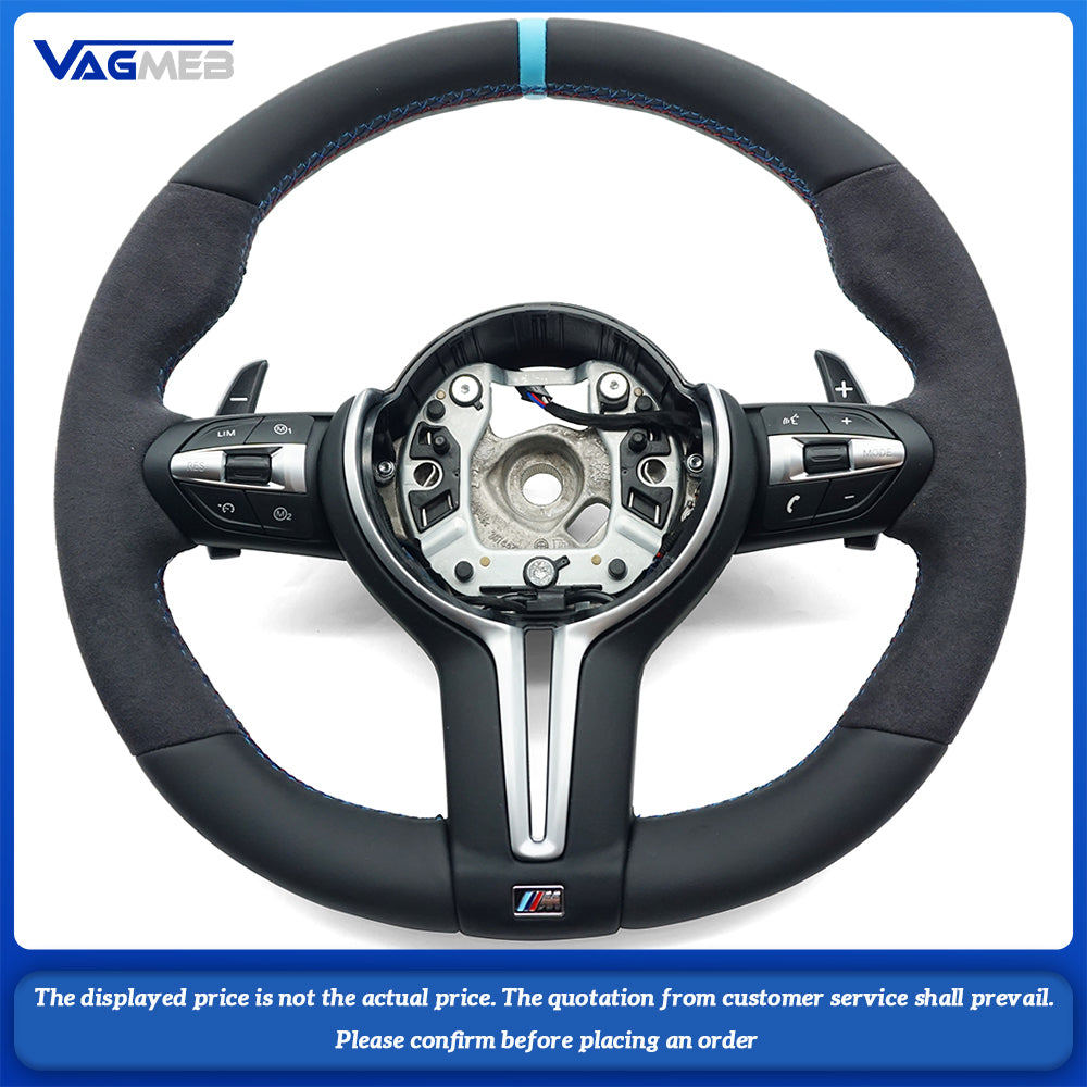 For BMW F30 F32 F10 F20 F07 F01 E46 E60 E90 M3 M5 M6 steering wheel