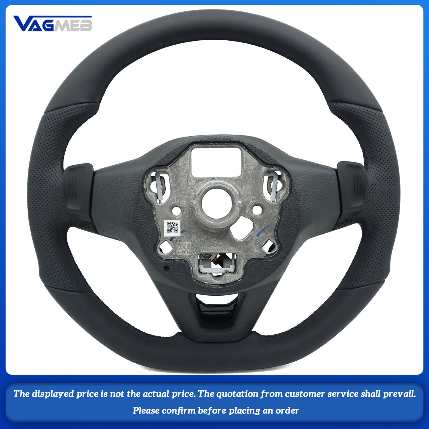For VW GTI LOGO Golf MK8 Steering Wheel