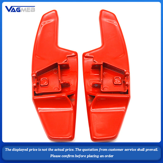 Cars Accessories Steering Wheel For VW Golf MK 8R Steering Wheel Shift Black Red Style Large Paddles Trend Paddles