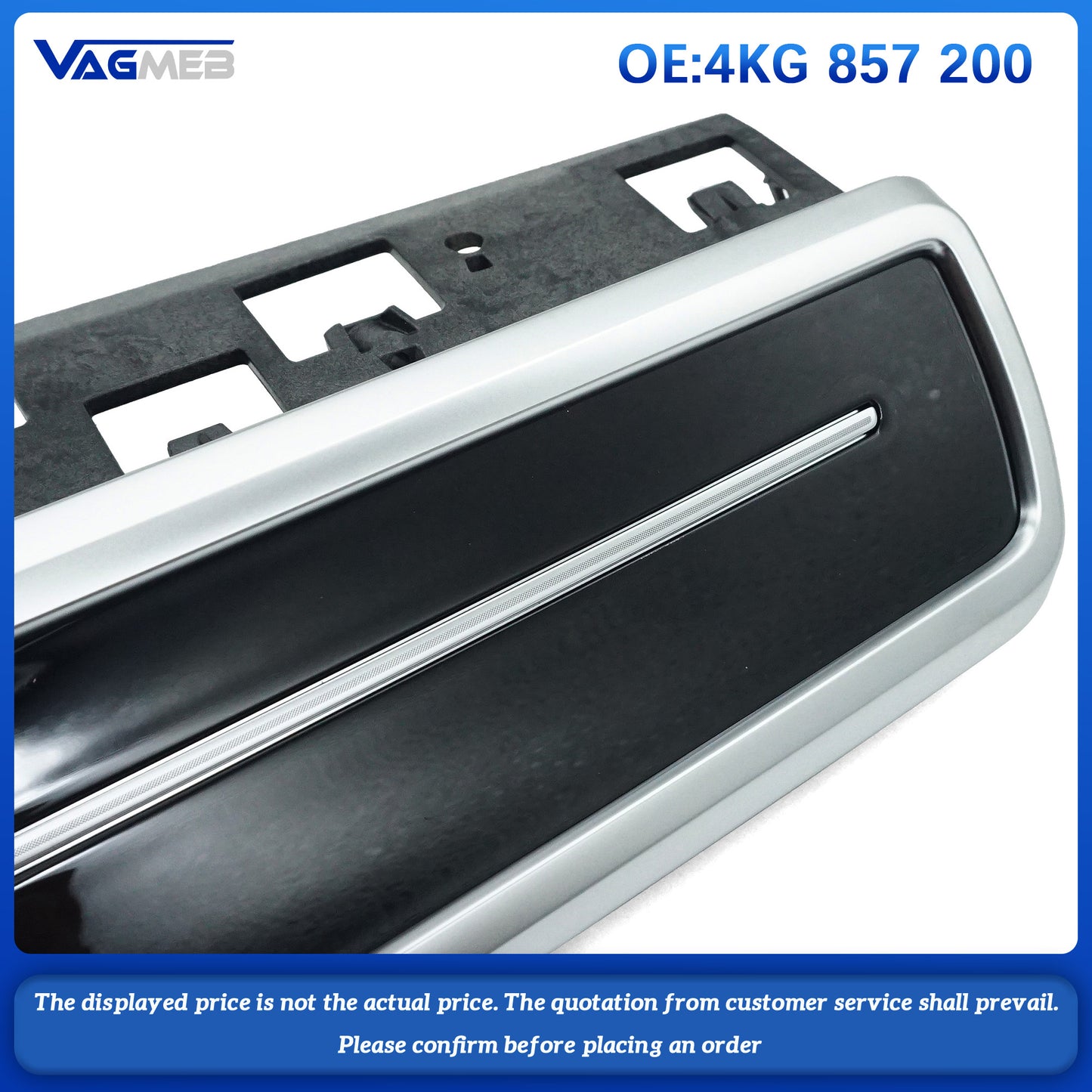 For Audi A7 Center console dashboard trim 4KG 857 200