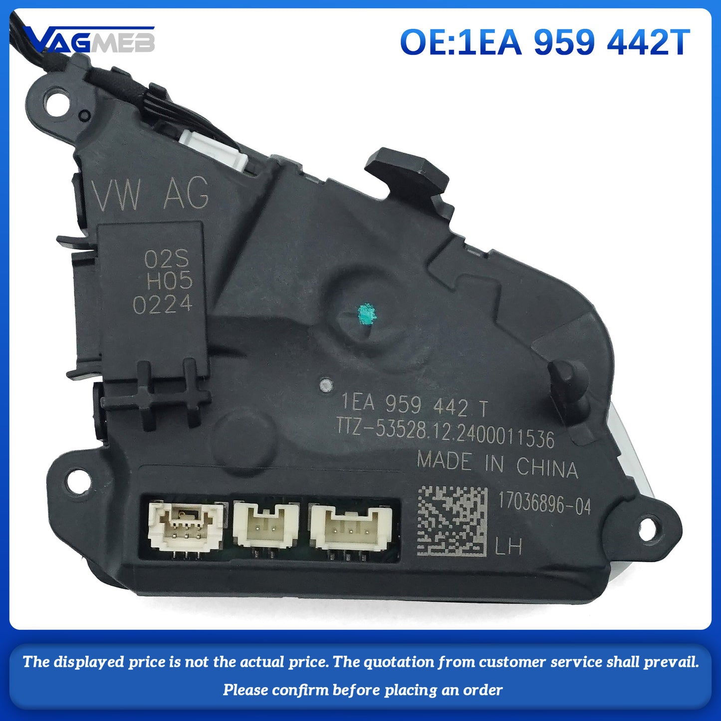 Steering Wheel Control Touch Type Button Switch For VW Golf 8 MK8 PASSAT B8 Tiguan 1EA 959 442T
