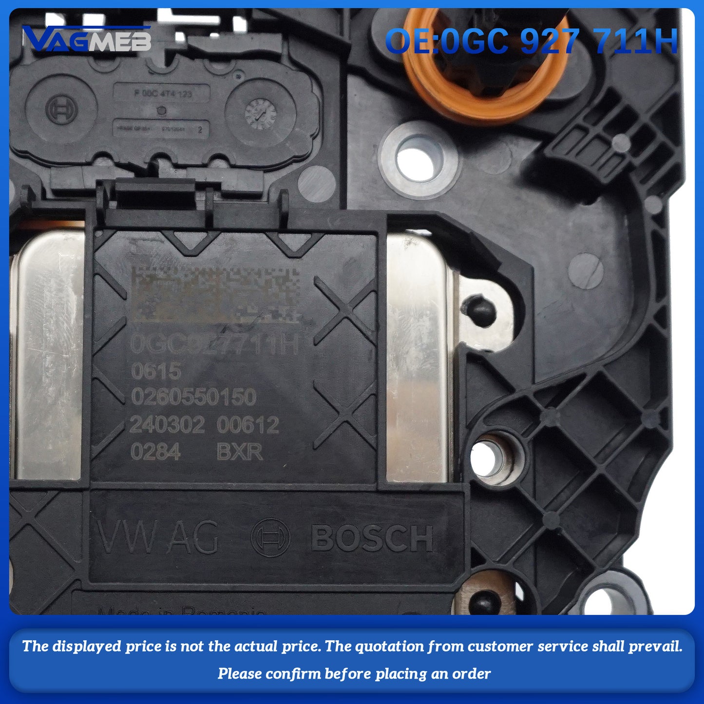 Transmission Control Unit (TCUTCM) Suit For Volkswagen, Audi, Skoda, Seat Vehicles 0GC 927 711H