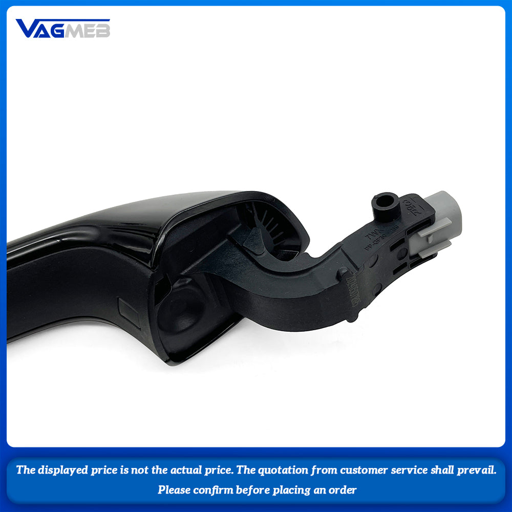 For VW Passat B9 OEM Keyless Entry Door Handle Kessy Door Sensor Black with light