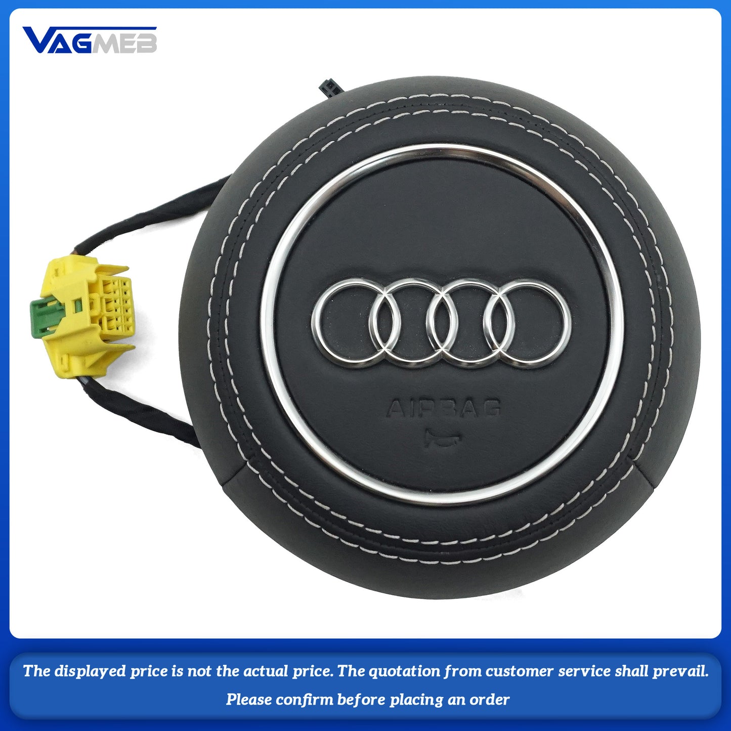 For Audi Steering Wheel A3 Leather Steering Wheel